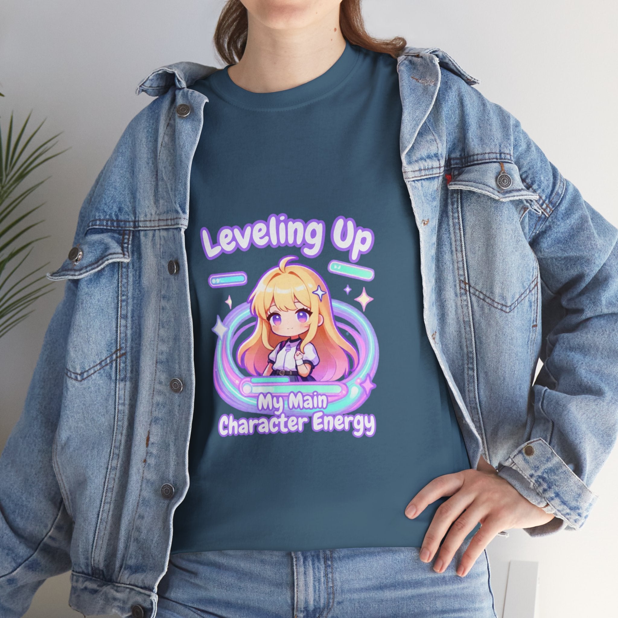 "Leveling Up" Cozy Tee