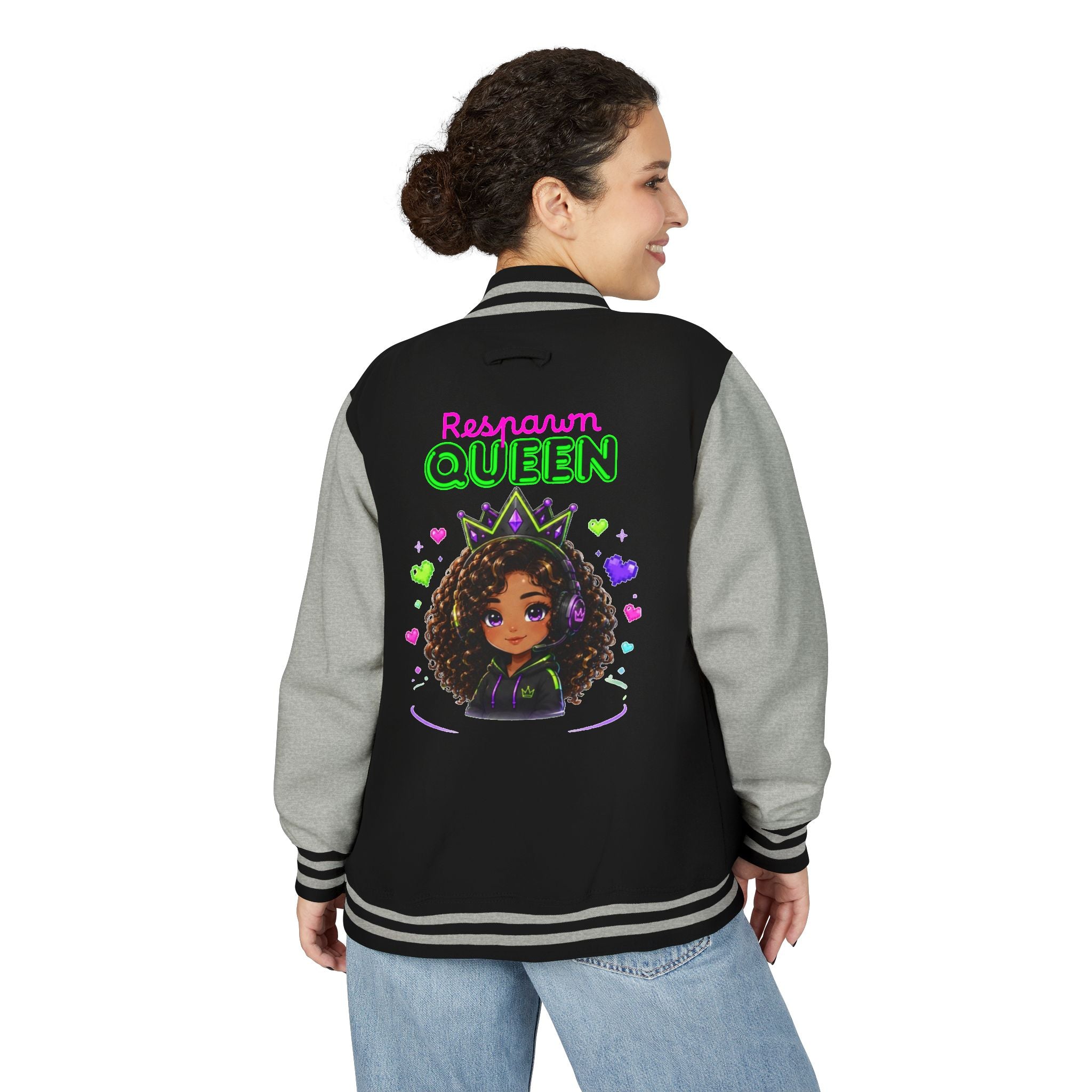 Chibi Queen Phoenix Letterman Jacket
