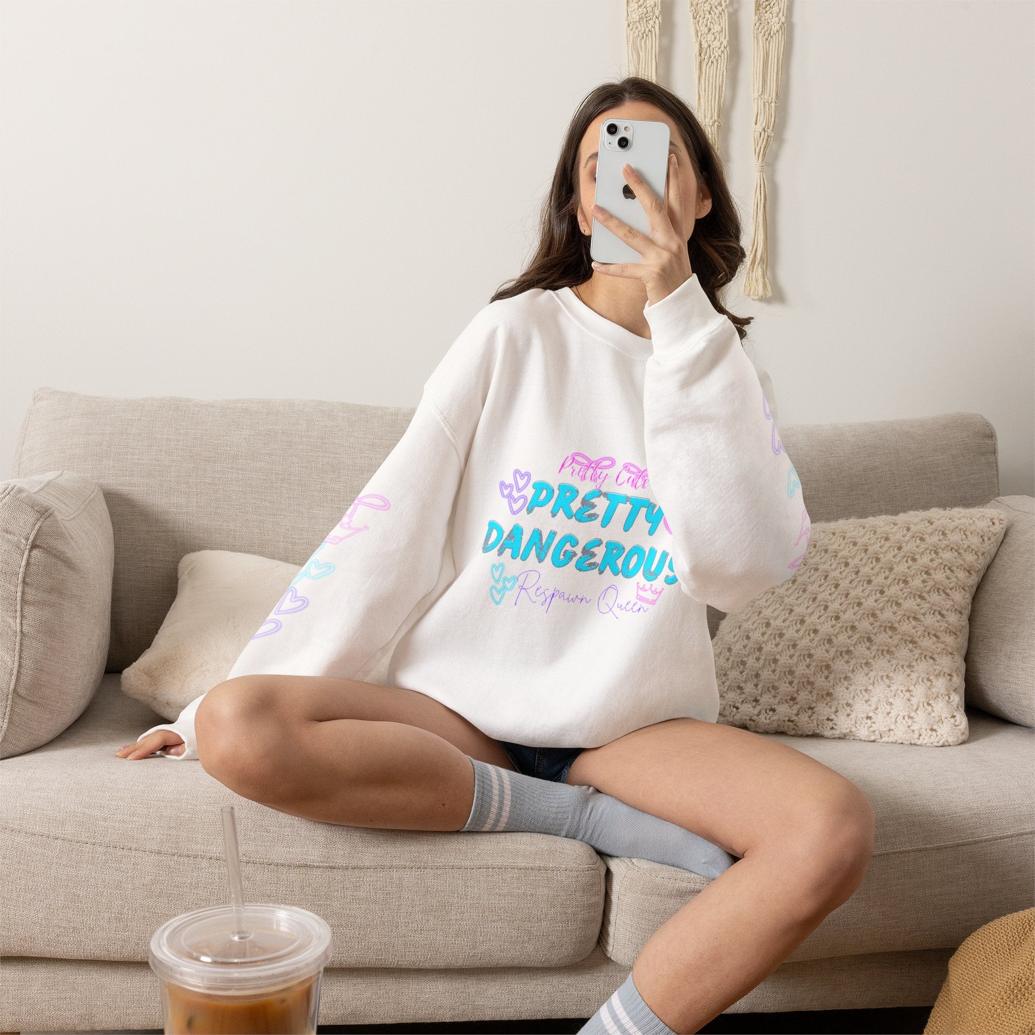 “Pretty Cute” Cozy Sweatshirt