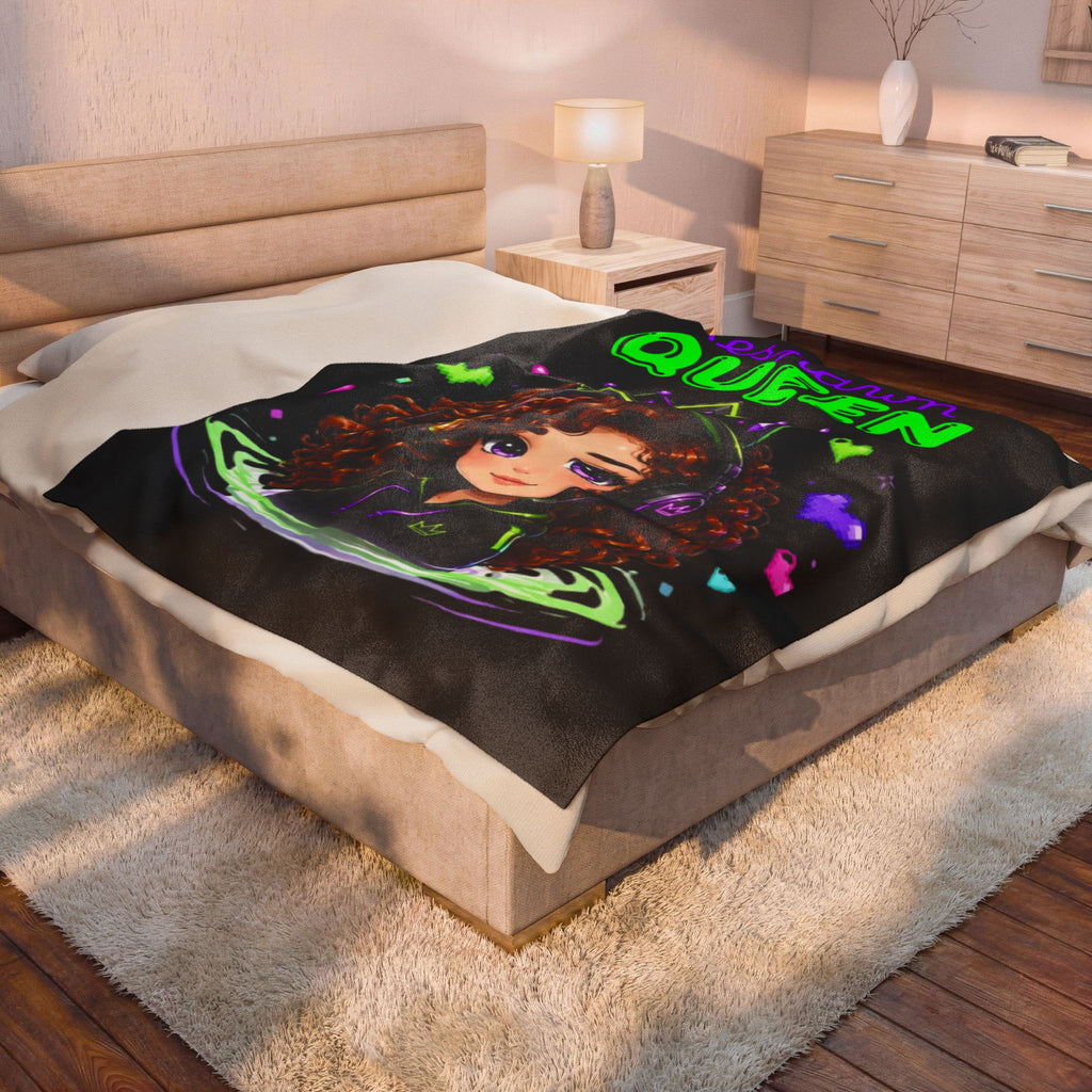 Chibi Queen Junie Plush Blanket