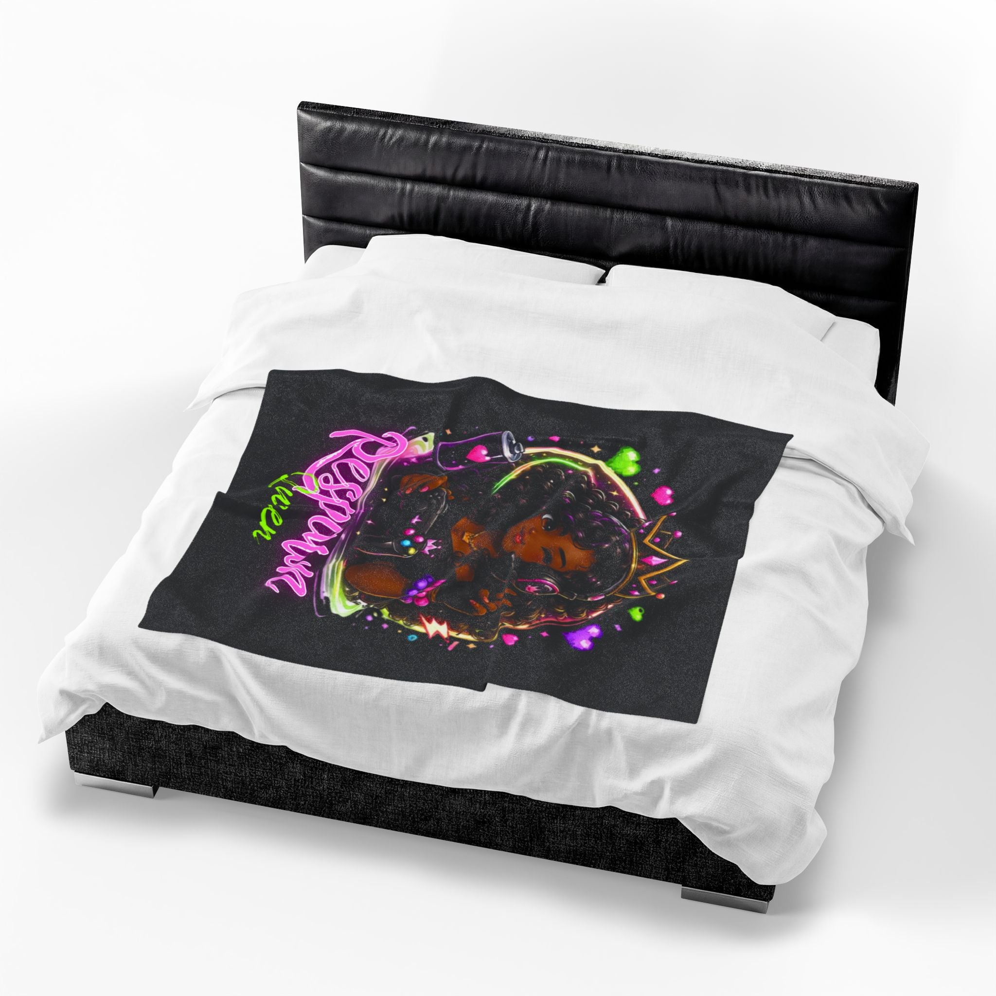 Gamer Luna "RQ" Plush Blanket