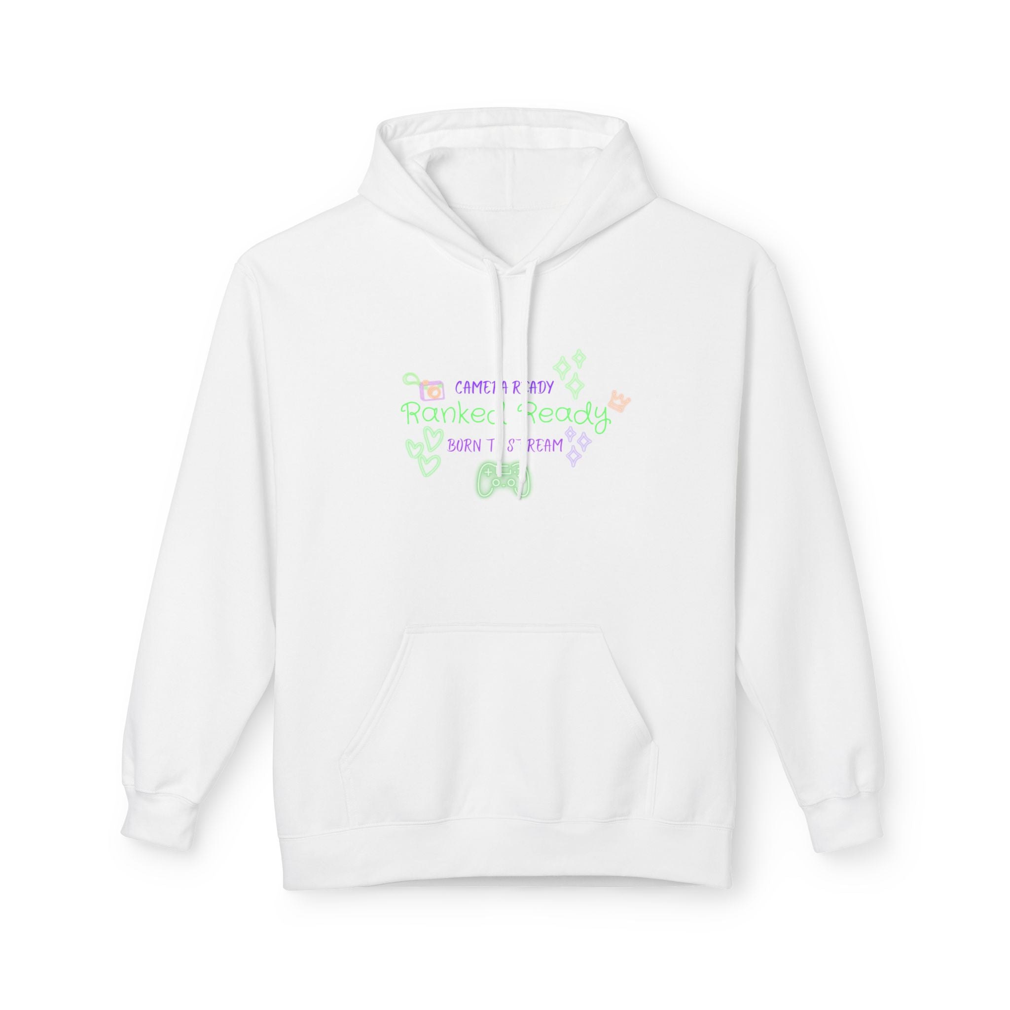 “Camera Ready” Softstyle Fleece Hoodie