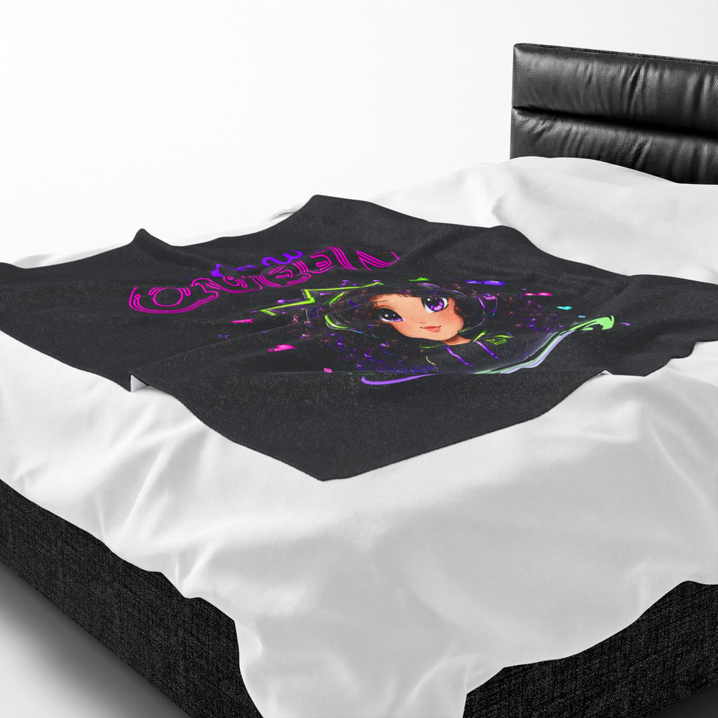 Chibi Queen Sprite Plush Blanket