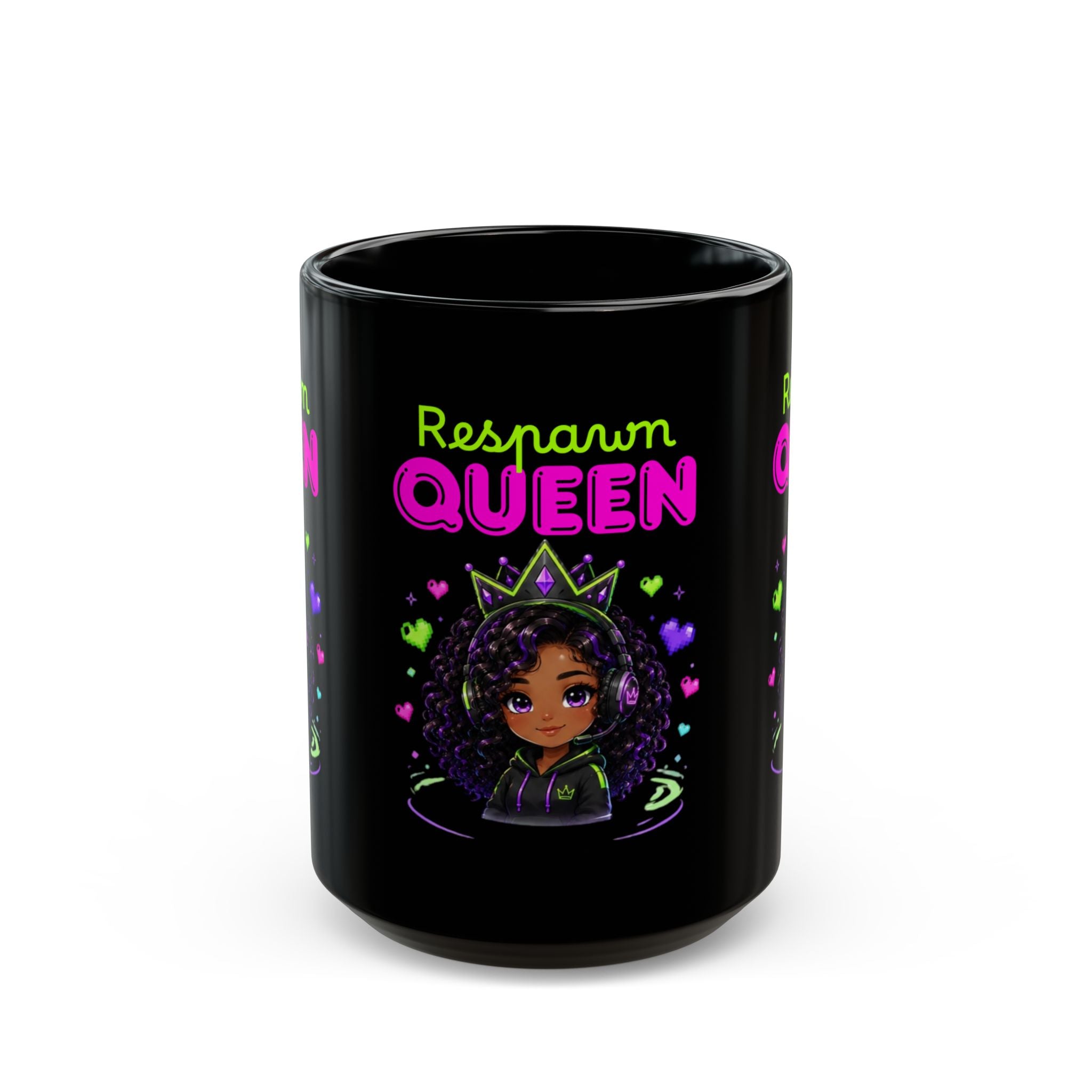 Chibi Queen Raven Black Mug