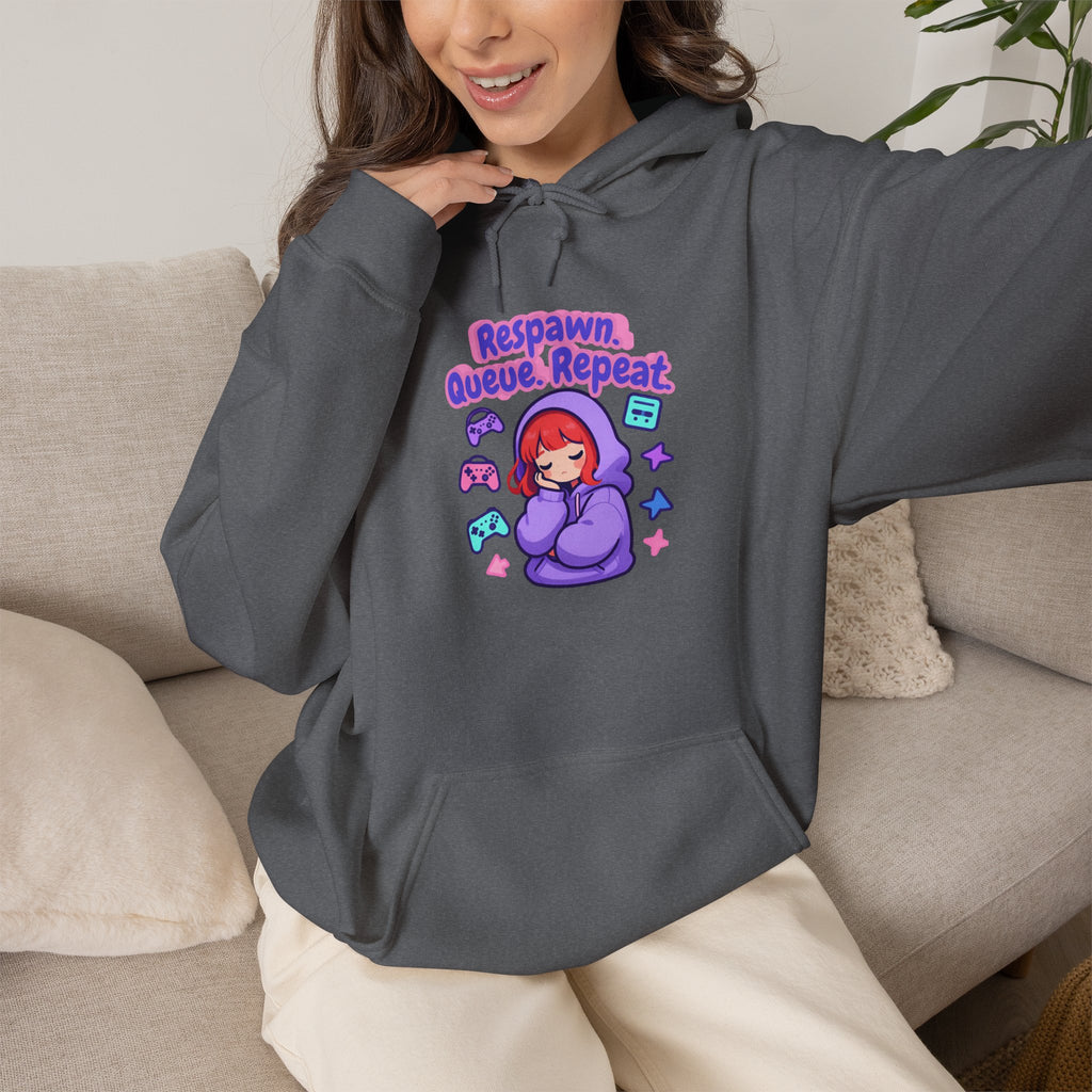 Respawn, Queue, Repeat Hoodie