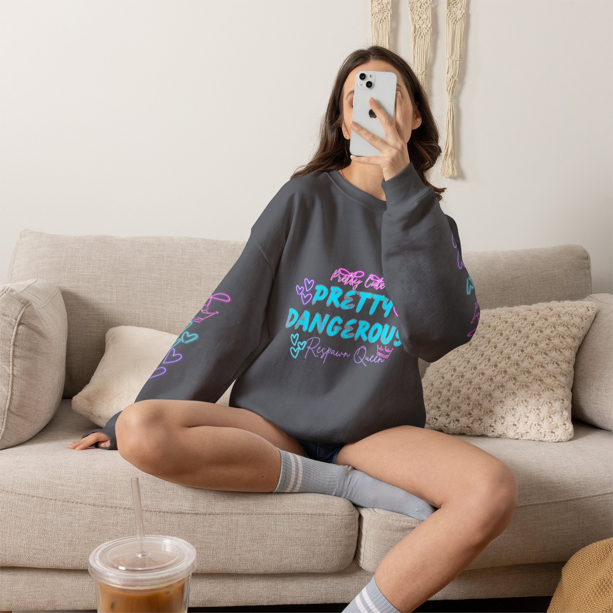 “Pretty Cute” Cozy Sweatshirt