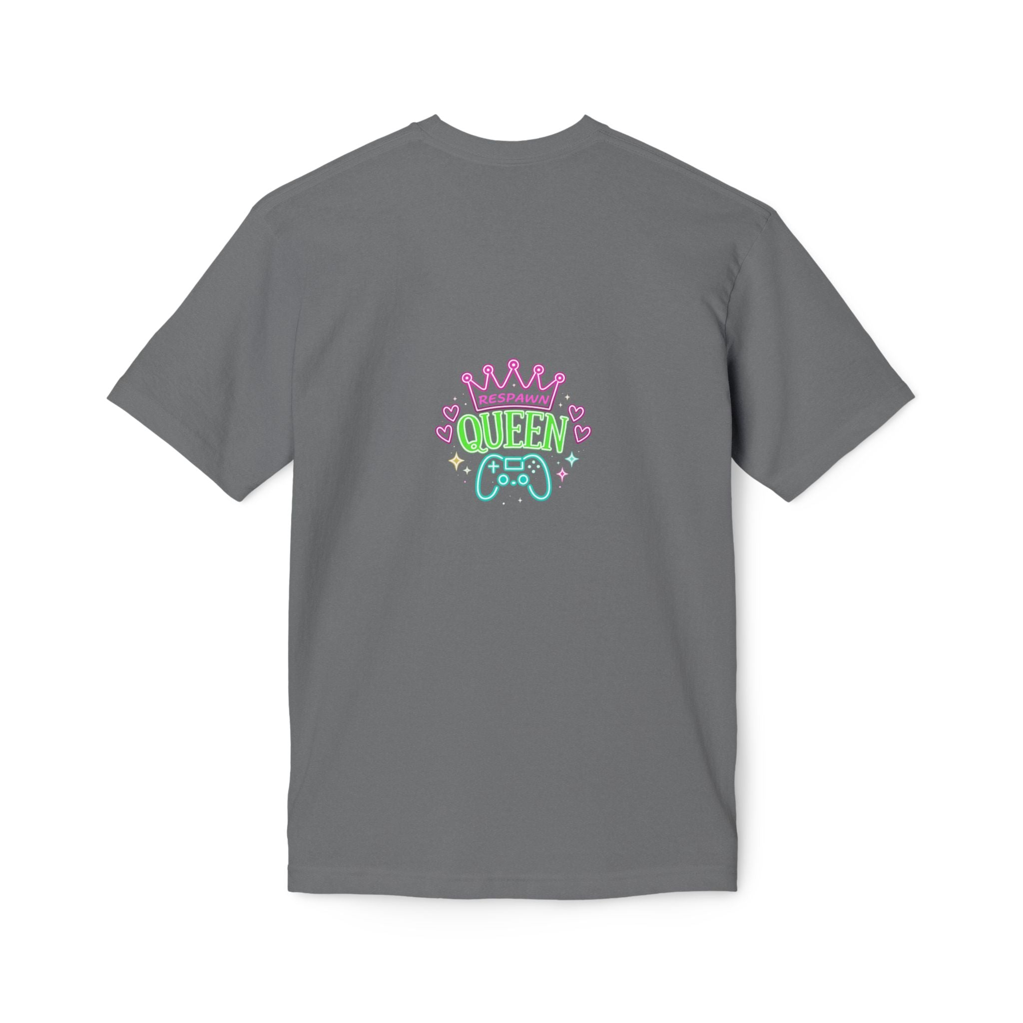 Gamer Queen T-Shirt — Afro Gamer Crown Graphic Tee
