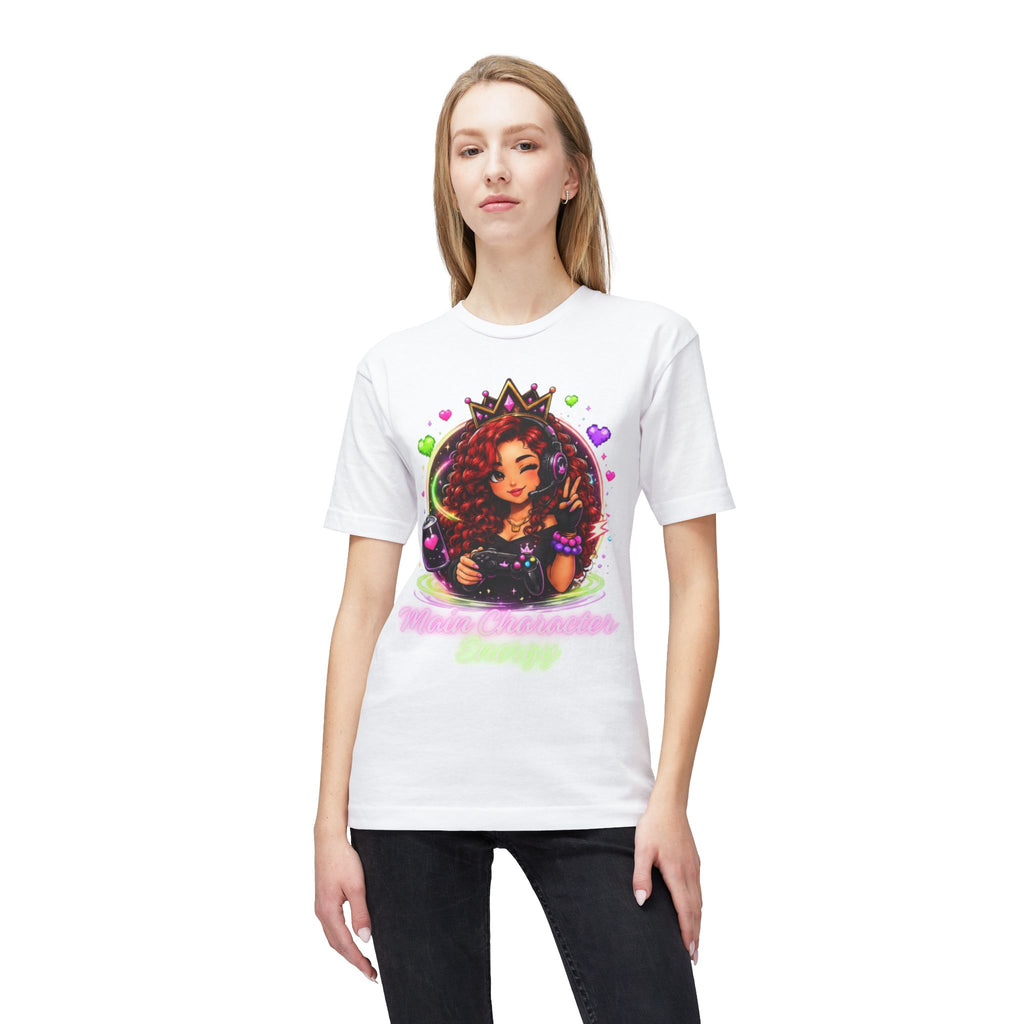 Gamer Queen T-Shirt — Afro Gamer Crown Graphic Tee
