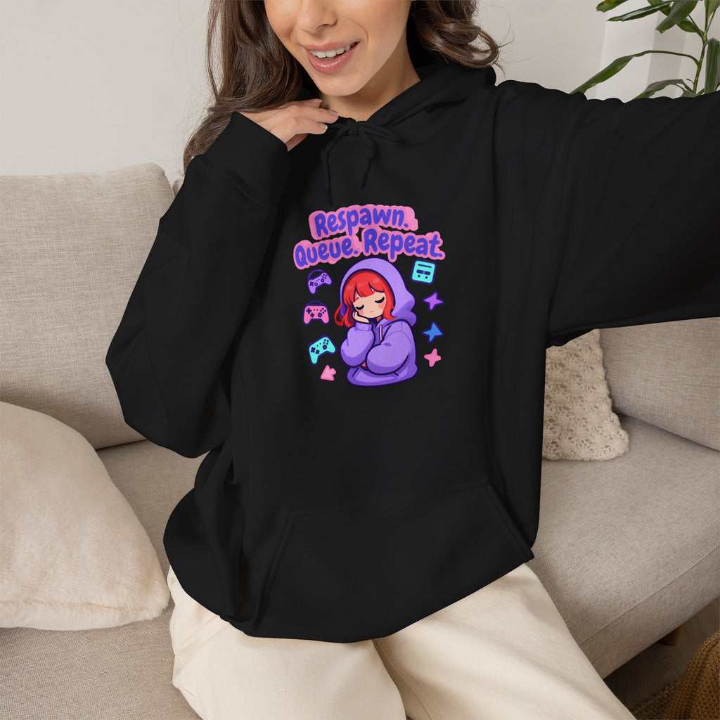 Respawn, Queue, Repeat Hoodie