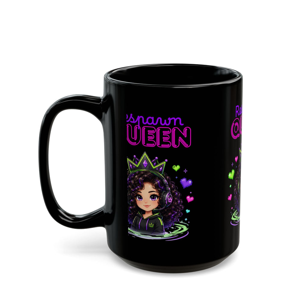 Chibi Queen Sprite Black Mug