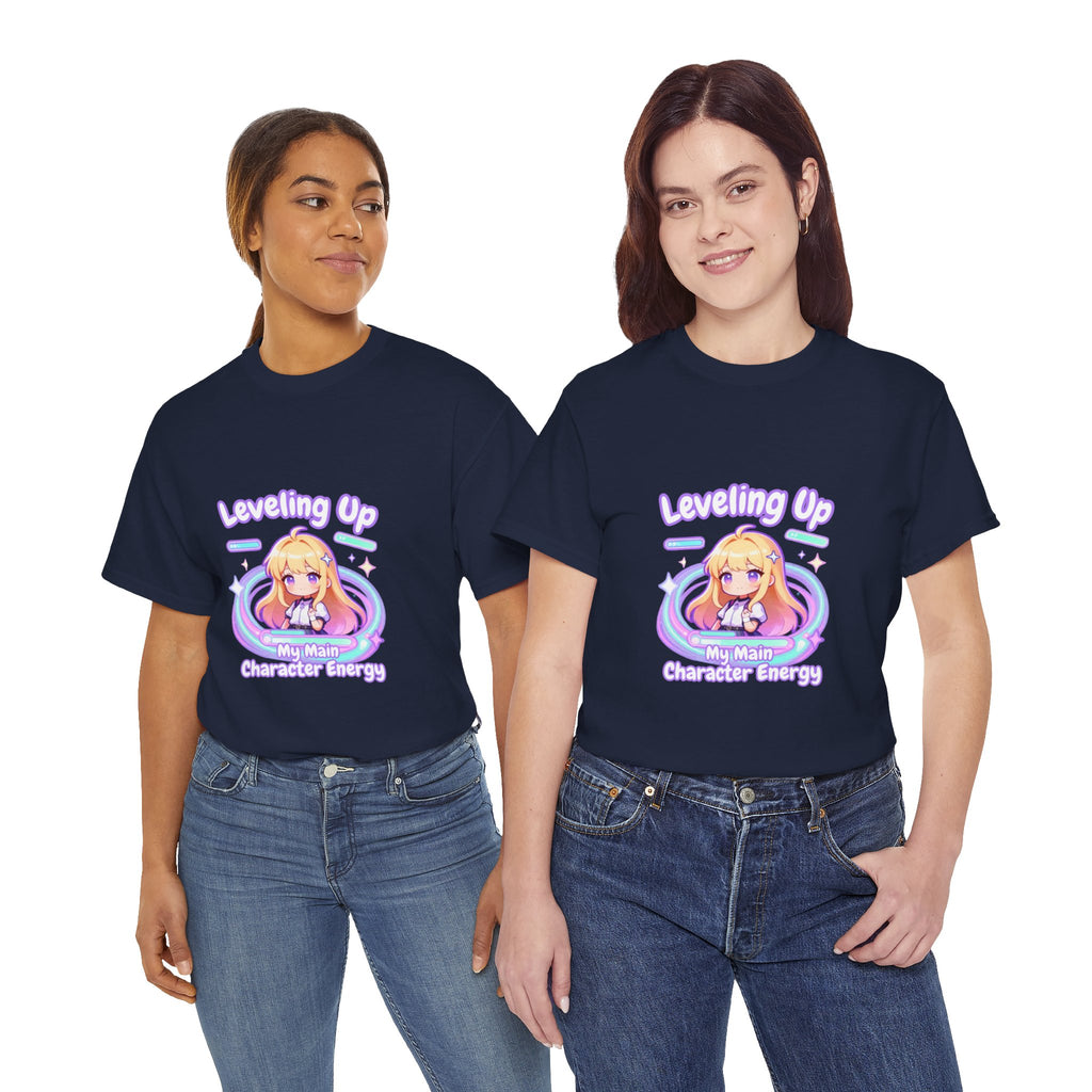 "Leveling Up" Cozy Tee