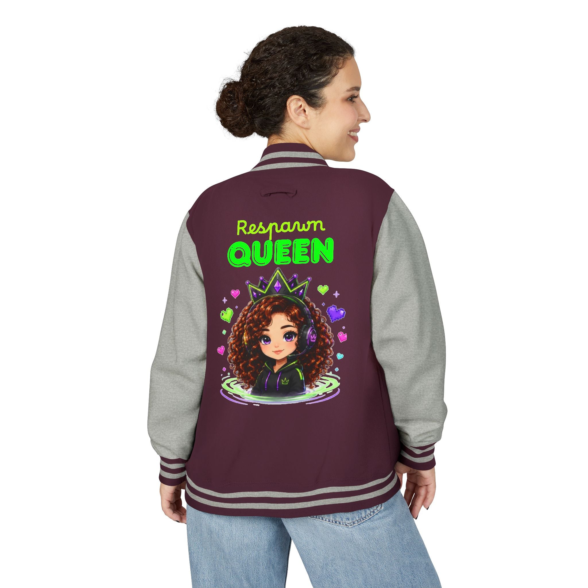 Chibi Queen Junie Letterman Jacket