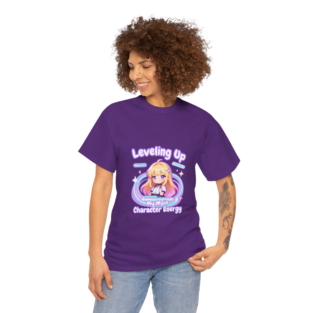 "Leveling Up" Cozy Tee