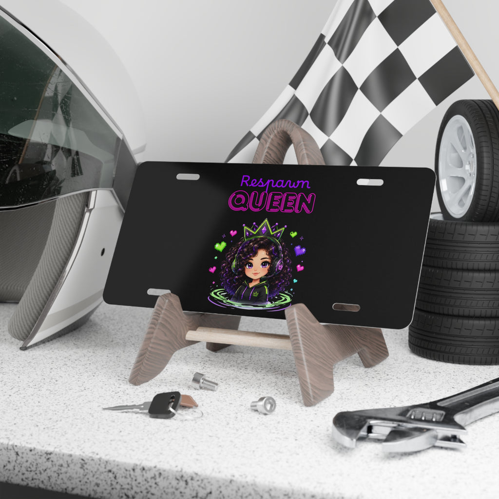 Chibi Queen Sprite Vanity Plate