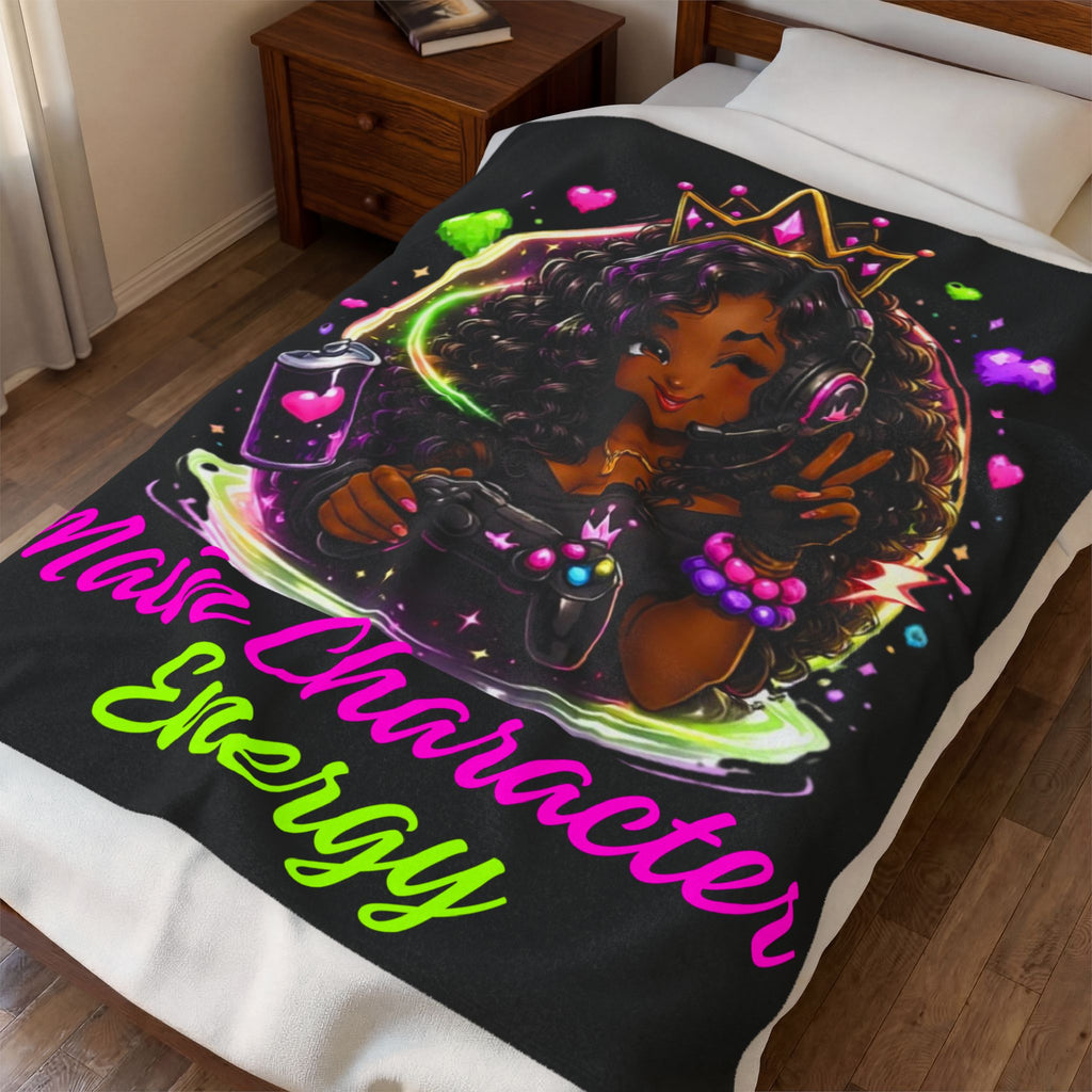 Gamer Luna  “MCE” Plush Blanket