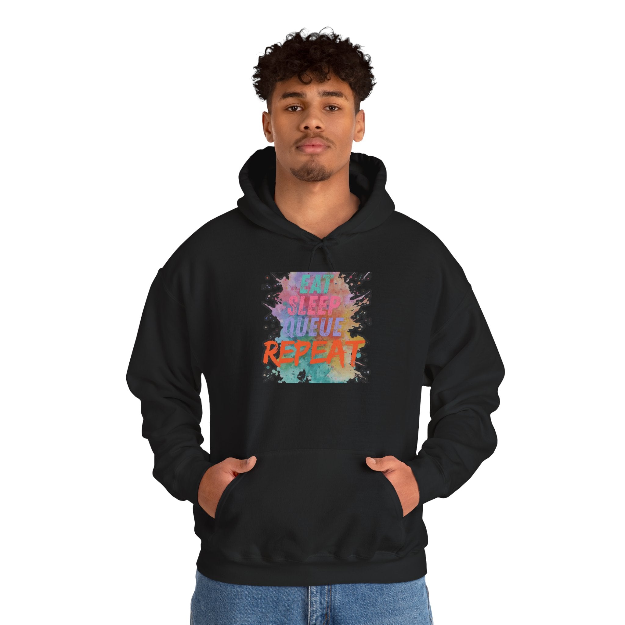 “Eat Sleep...” Cozy Hoodie