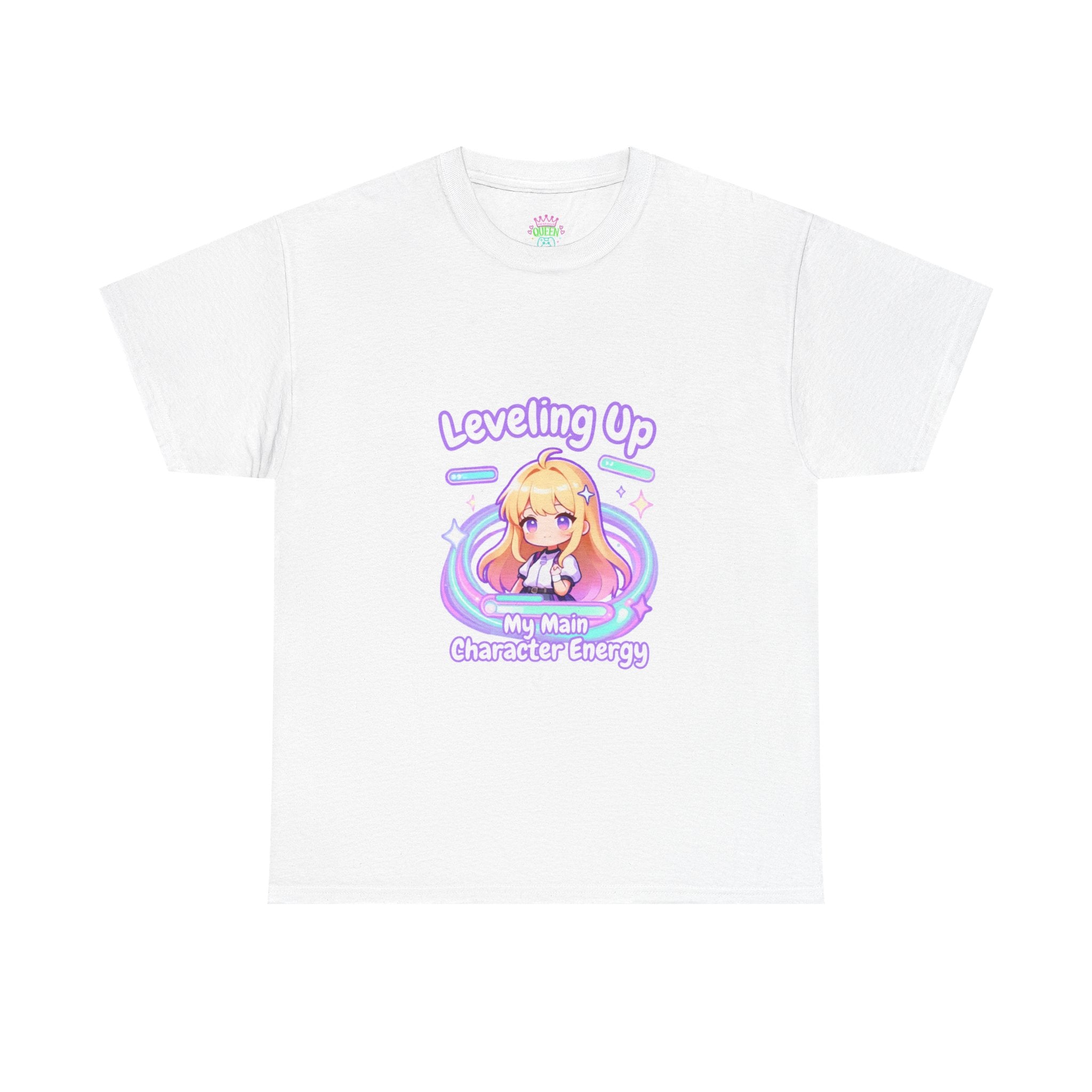 "Leveling Up" Unisex Heavy Cotton Tee