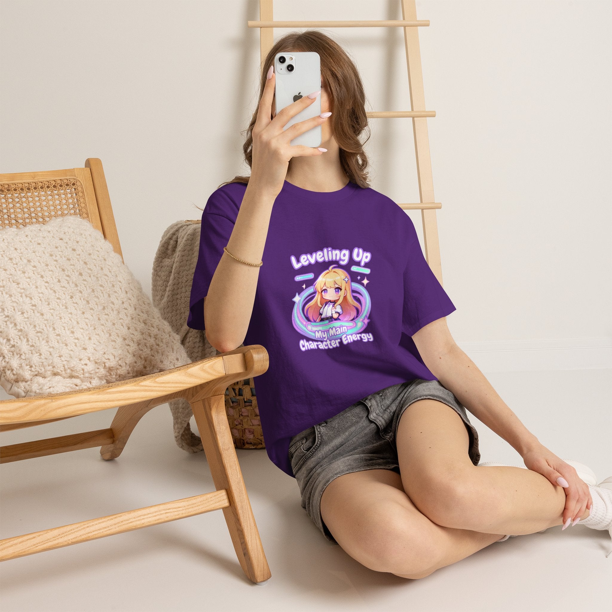 "Leveling Up" Cozy Tee