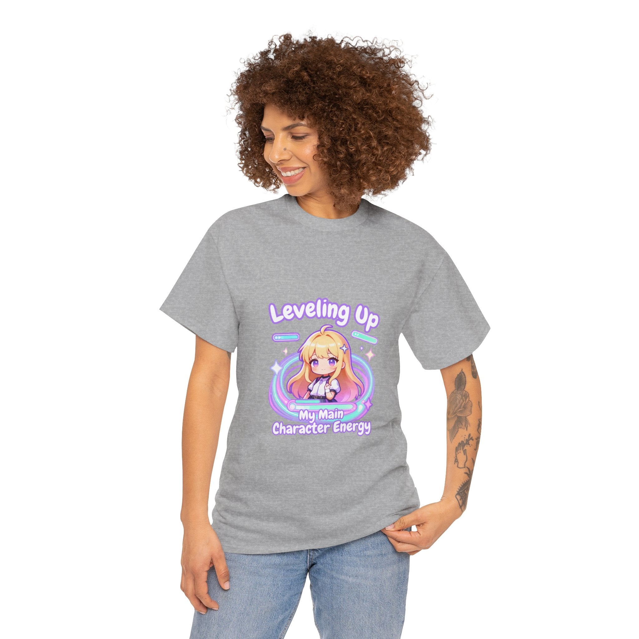 "Leveling Up" Cozy Tee