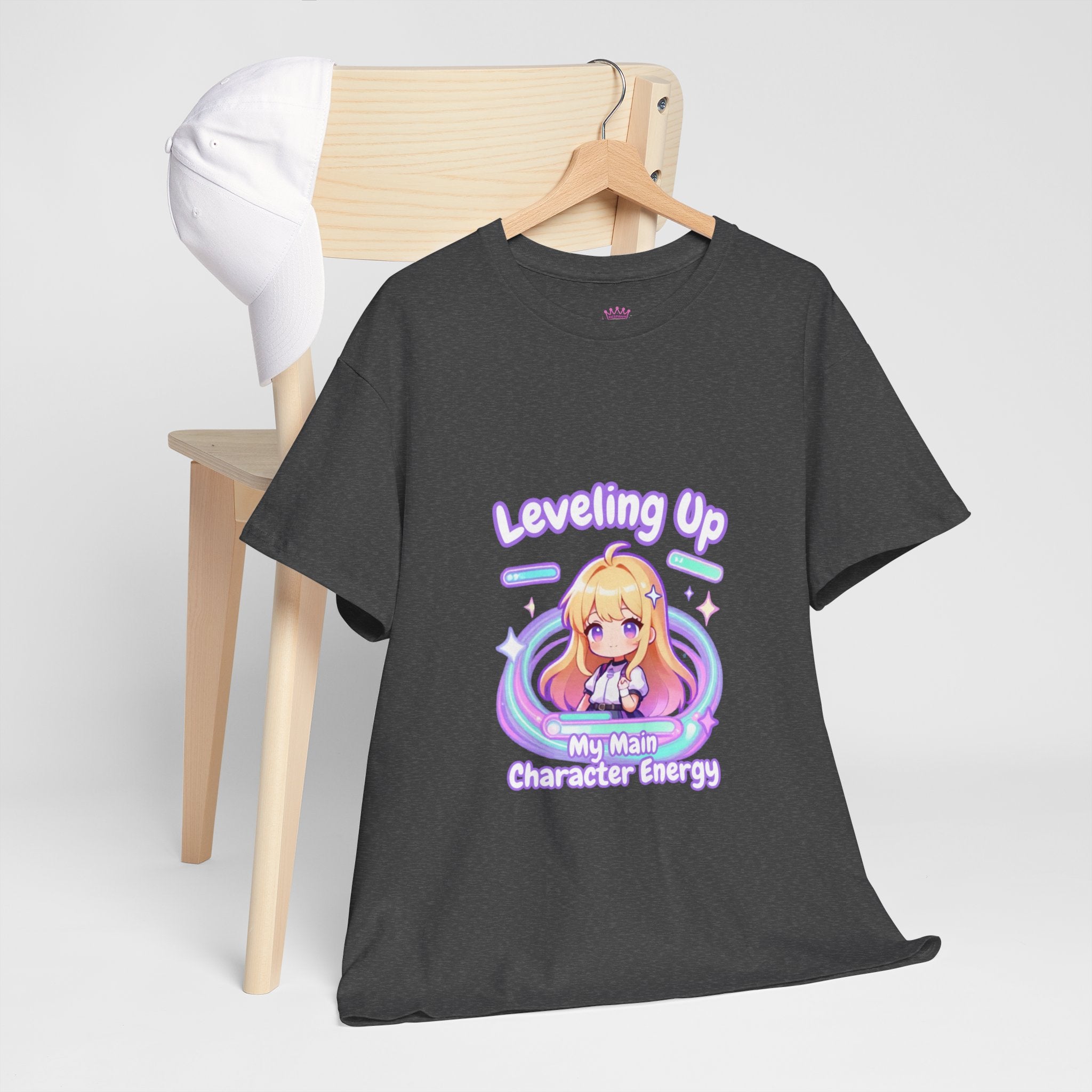 "Leveling Up" Cozy Tee