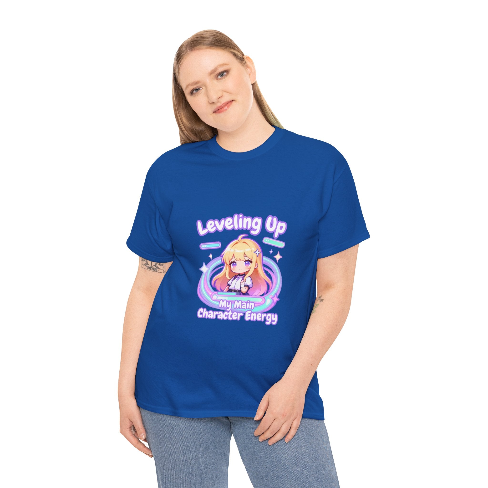 "Leveling Up" Cozy Tee