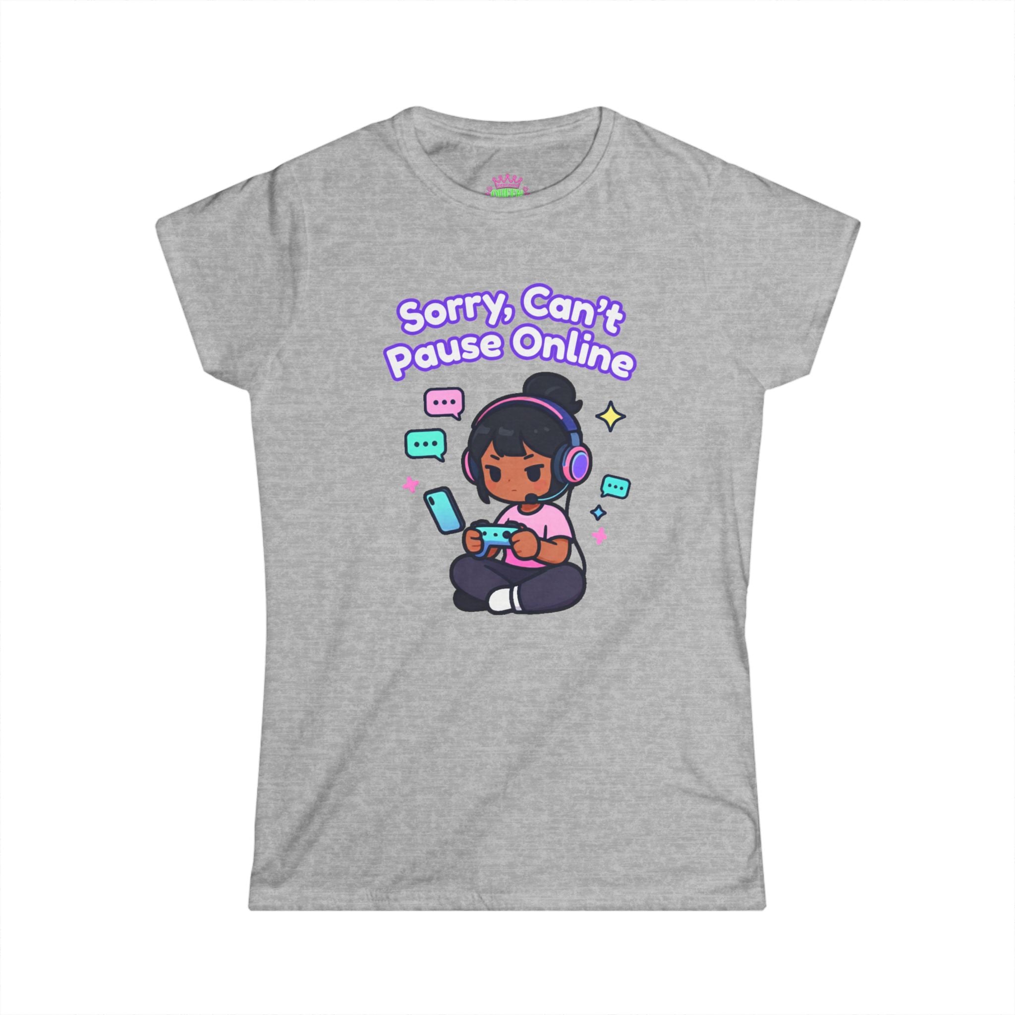Sorry, Can’t Pause Cozy Tee