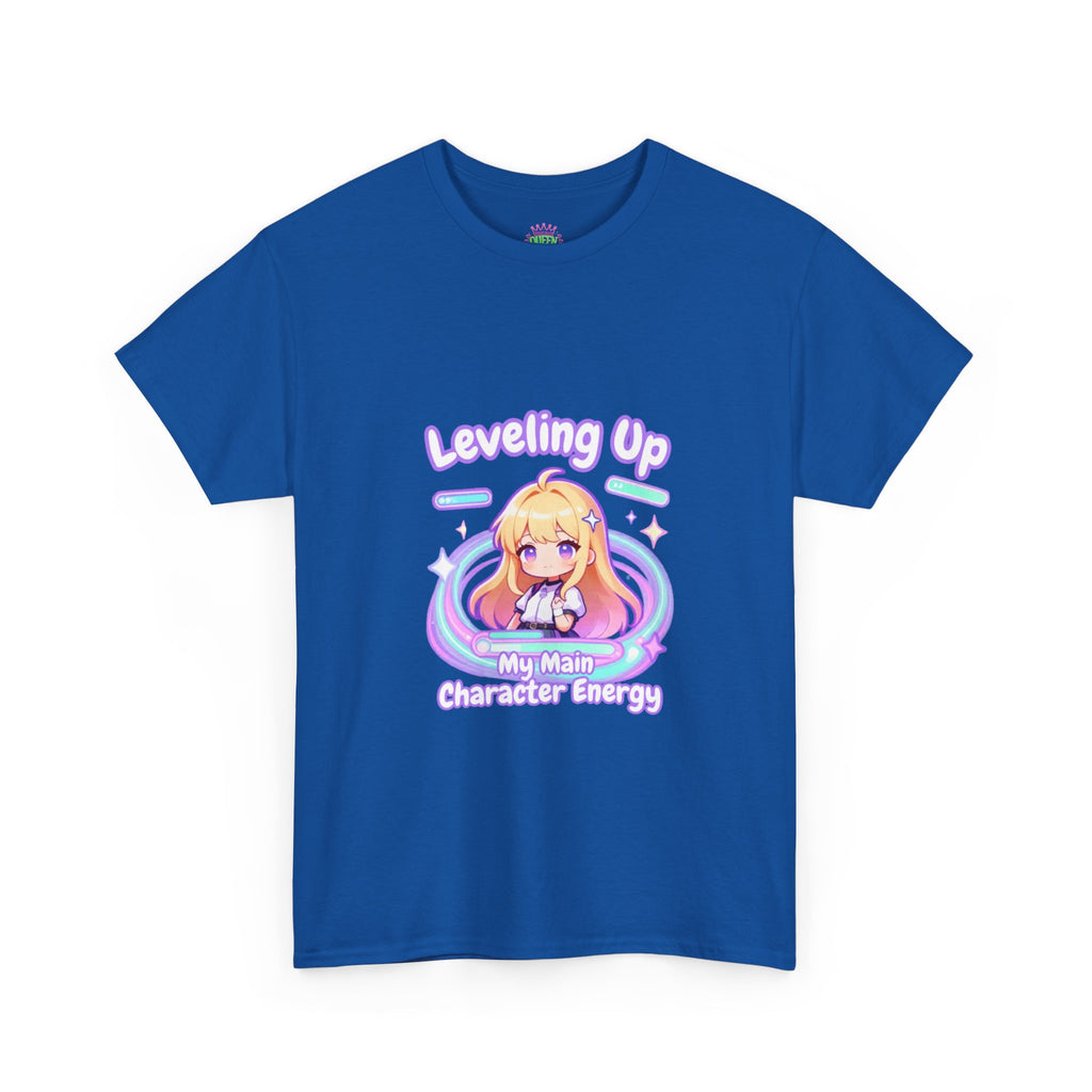 "Leveling Up" Unisex Heavy Cotton Tee