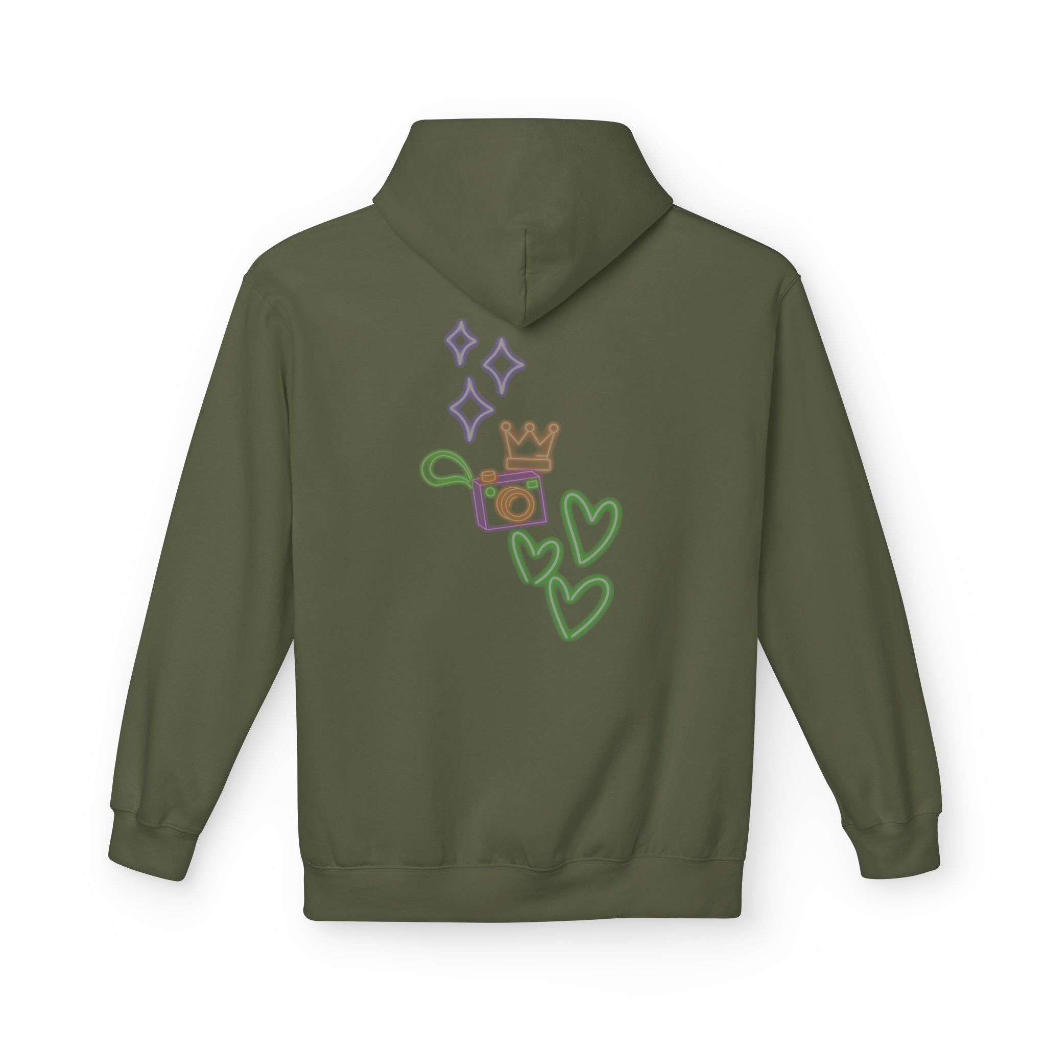 “Camera Ready” Softstyle Fleece Hoodie
