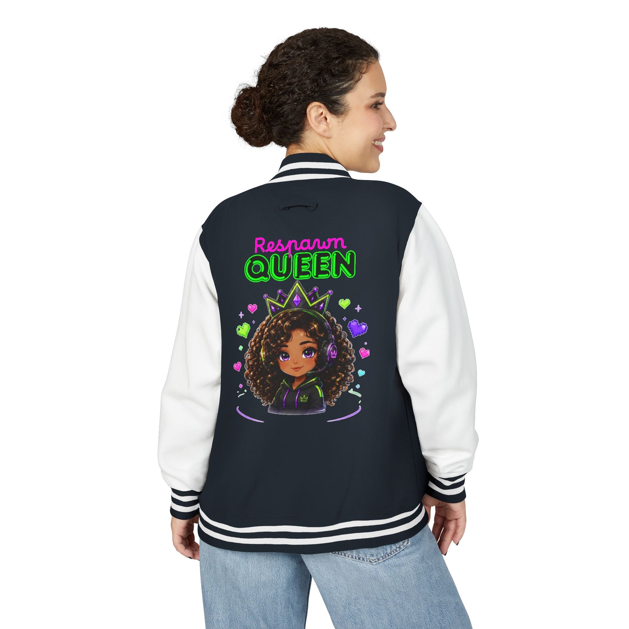 Chibi Queen Phoenix Letterman Jacket