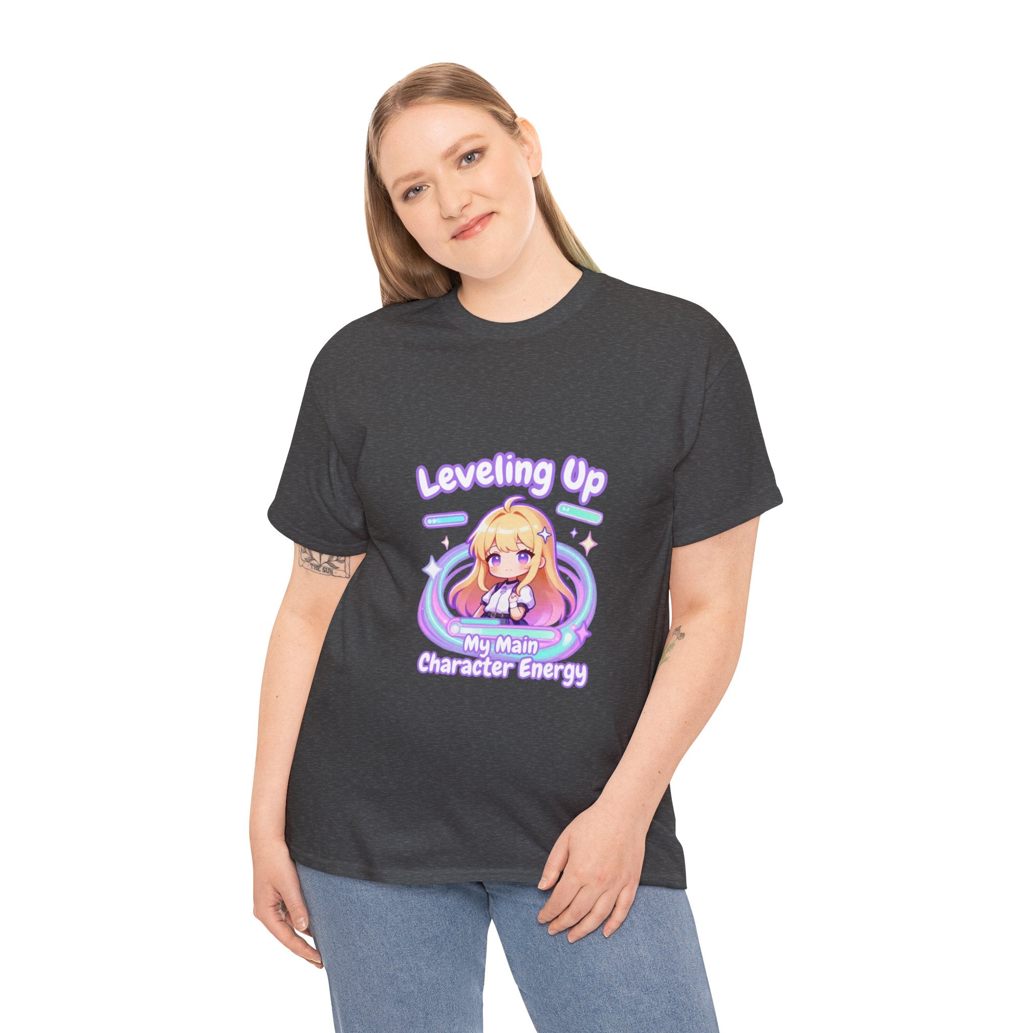 "Leveling Up" Cozy Tee