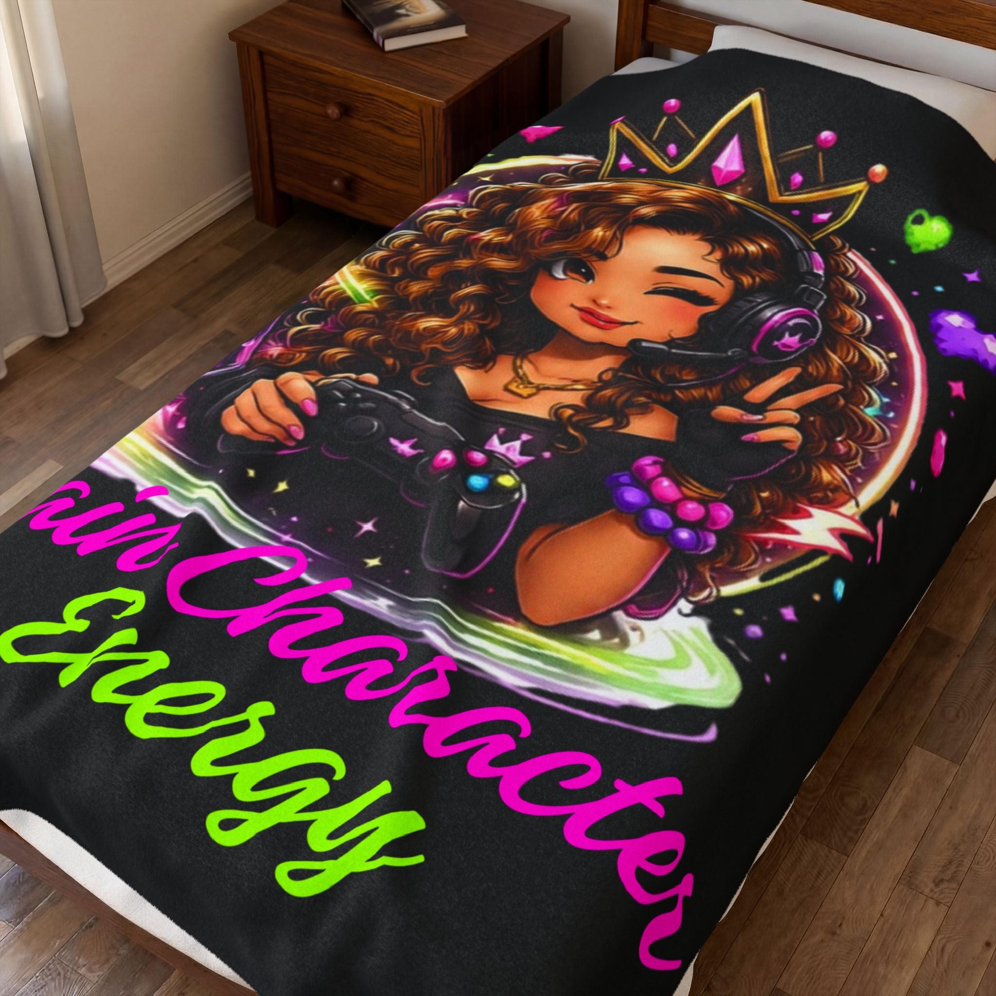 Gamer Nova “MCE” Plush Blanket