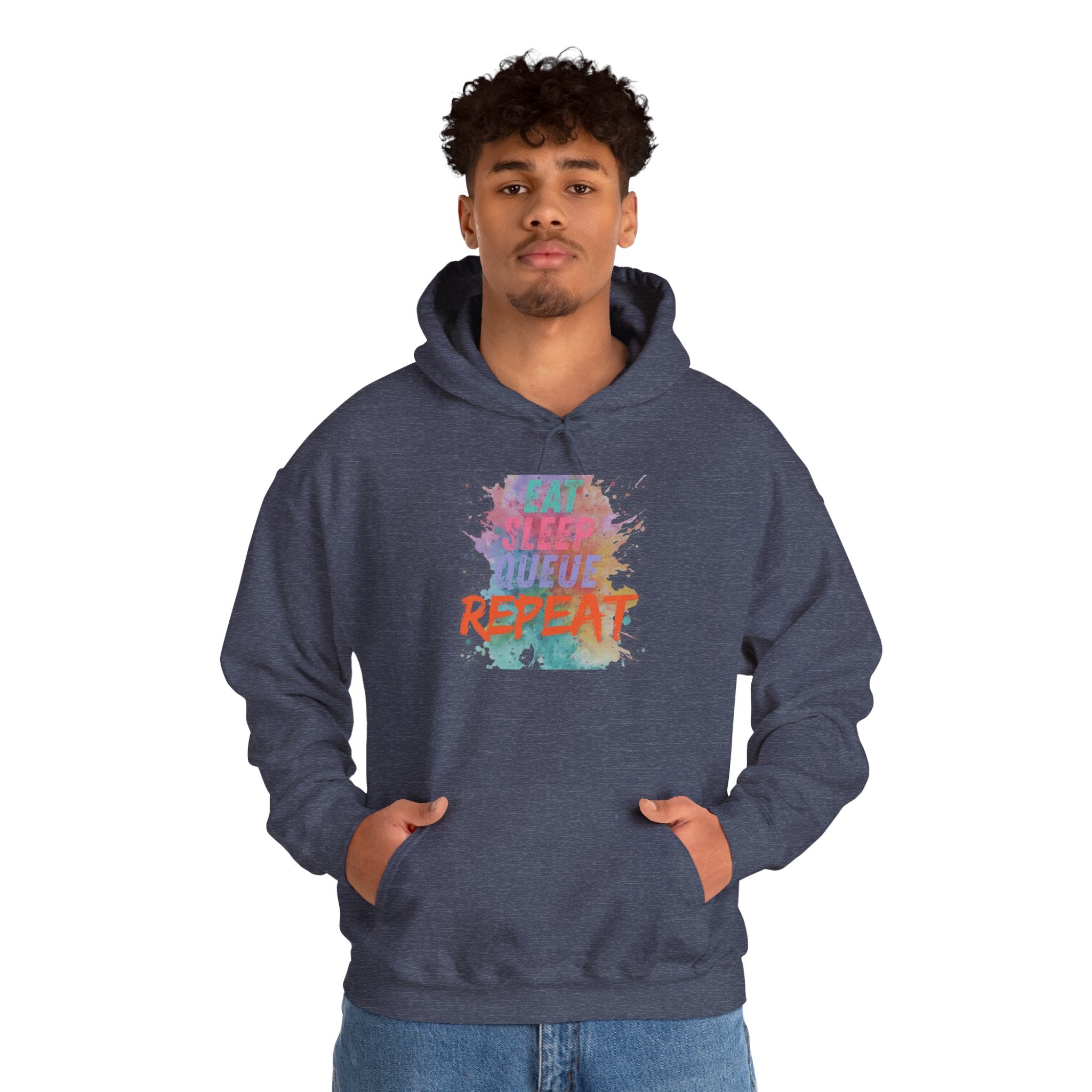 “Eat Sleep...” Cozy Hoodie