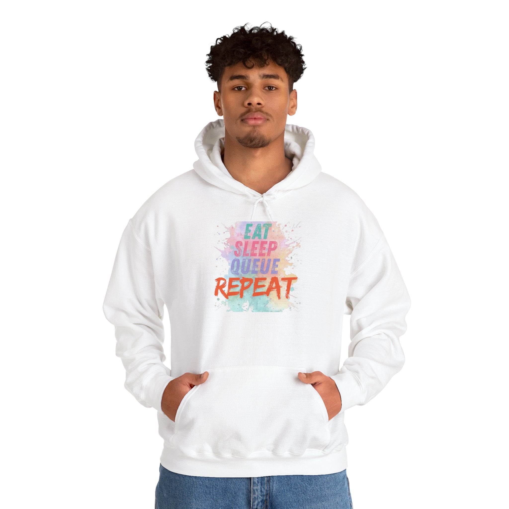 “Eat Sleep...” Cozy Hoodie