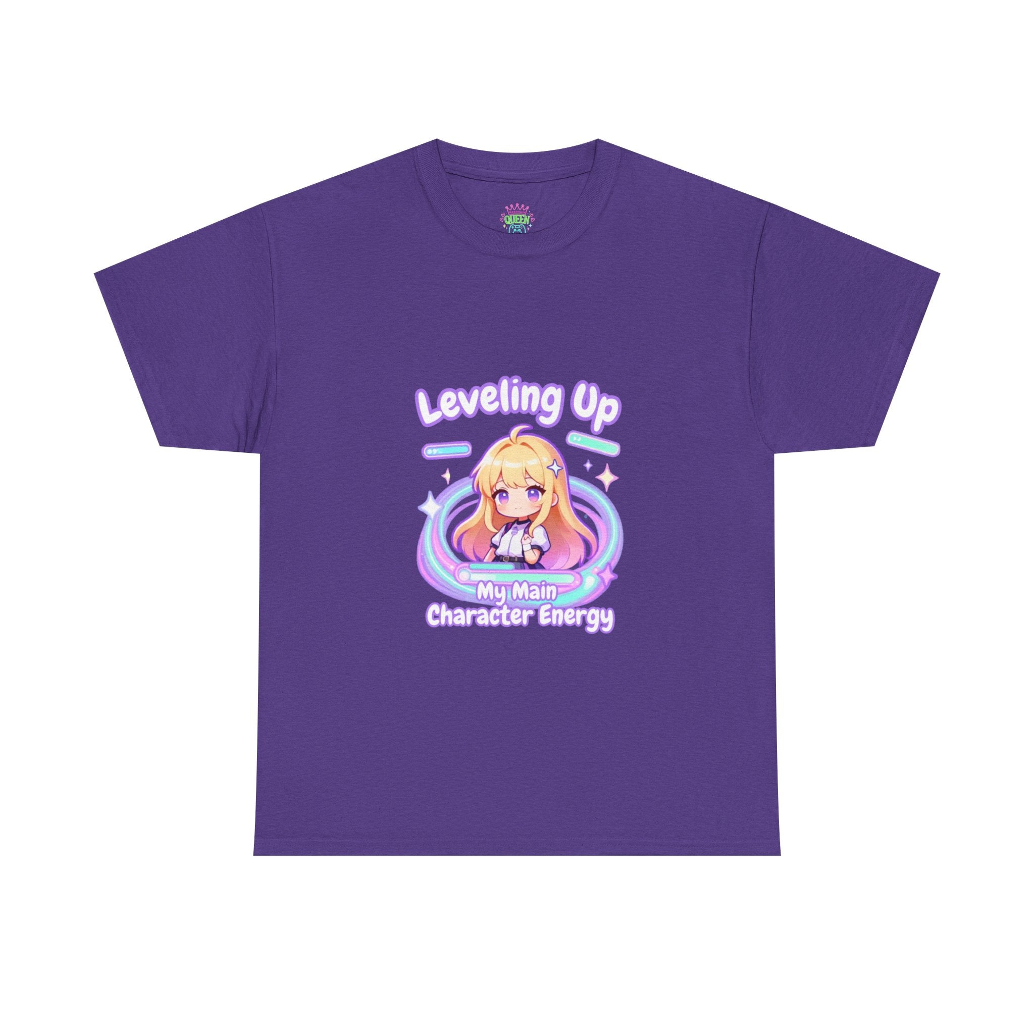 "Leveling Up" Unisex Heavy Cotton Tee