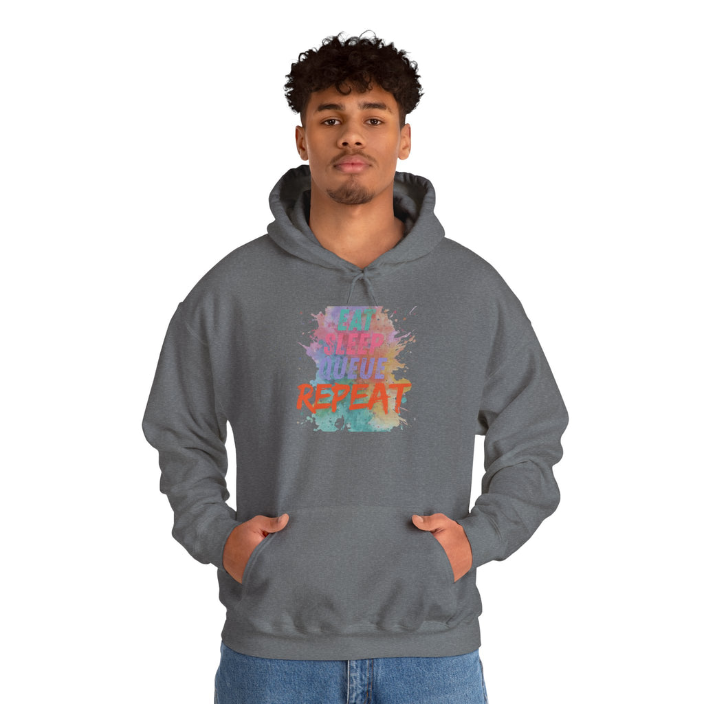 “Eat Sleep...” Cozy Hoodie