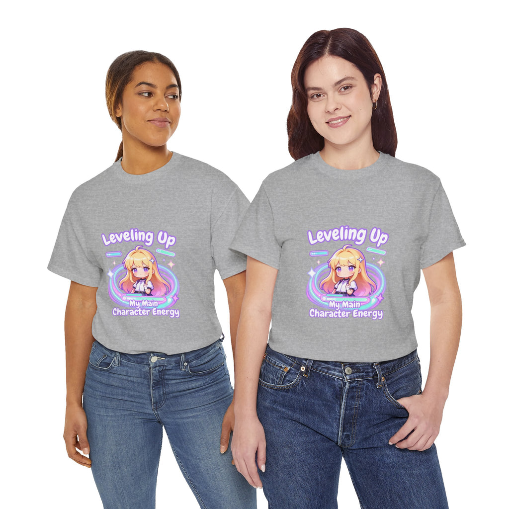 "Leveling Up" Cozy Tee