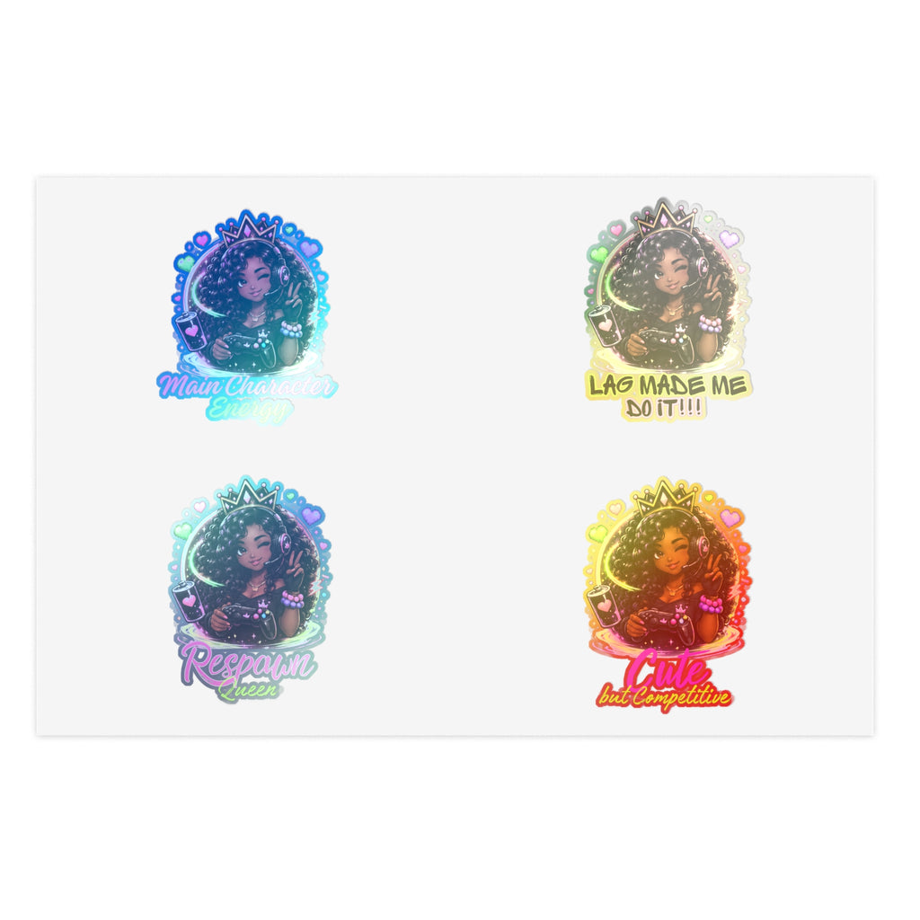 Gamer Luna Sticker Sheet Bundle, 5pcs