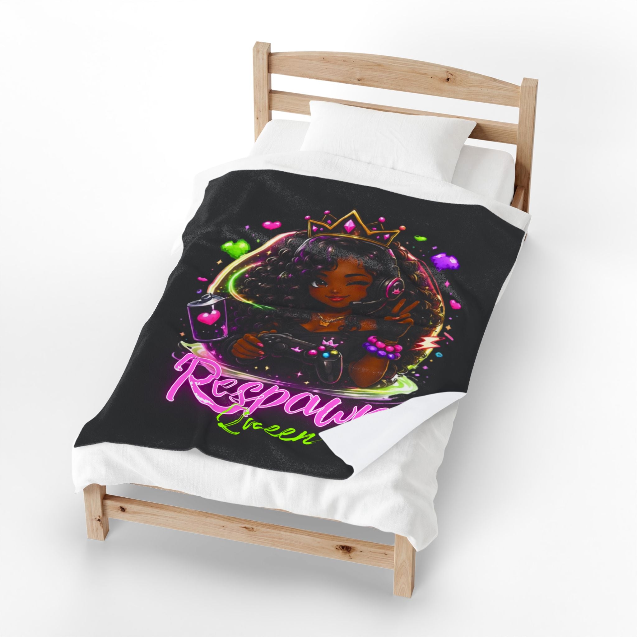 Gamer Luna "RQ" Plush Blanket