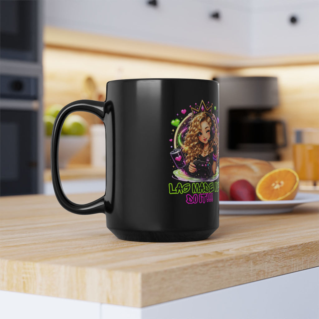 Lag Made Me Gamer Aria Mug