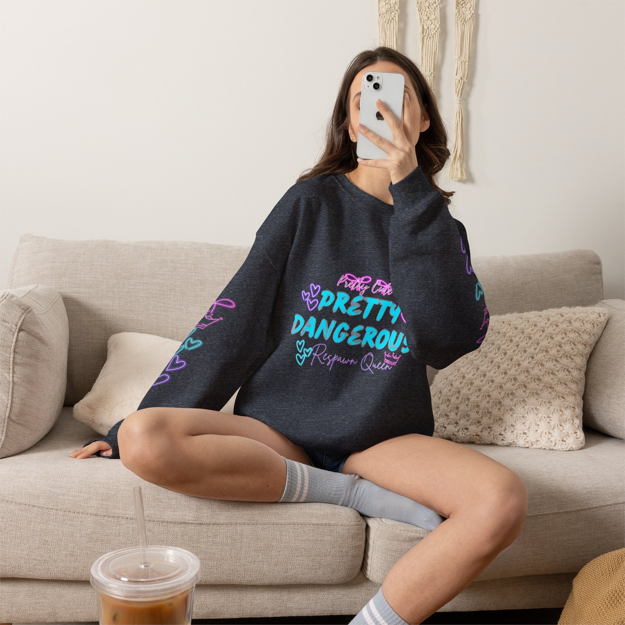 “Pretty Cute” Cozy Sweatshirt