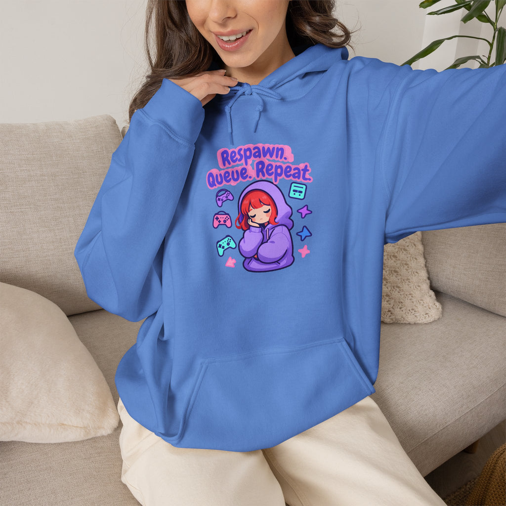 Respawn, Queue, Repeat Hoodie