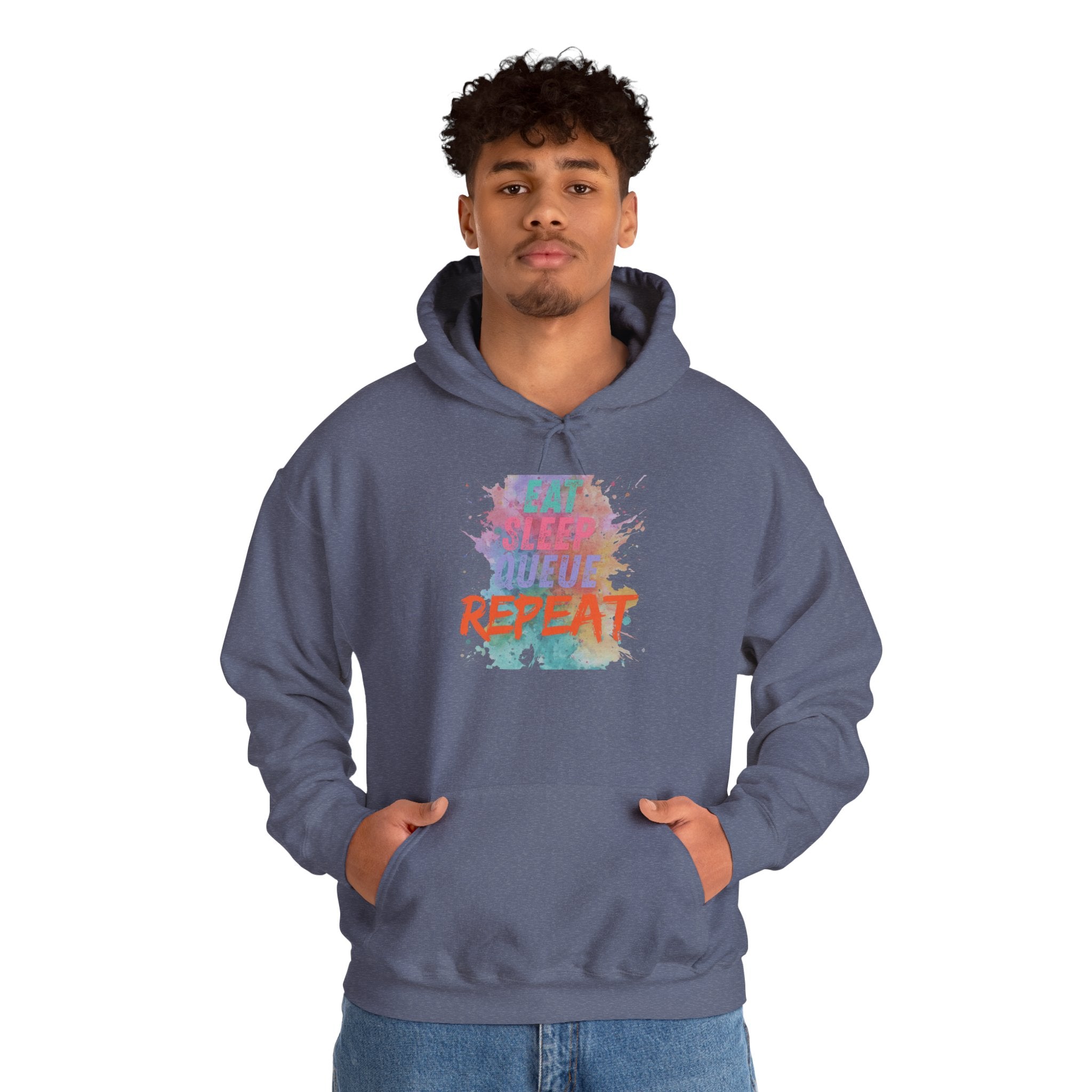 “Eat Sleep...” Cozy Hoodie