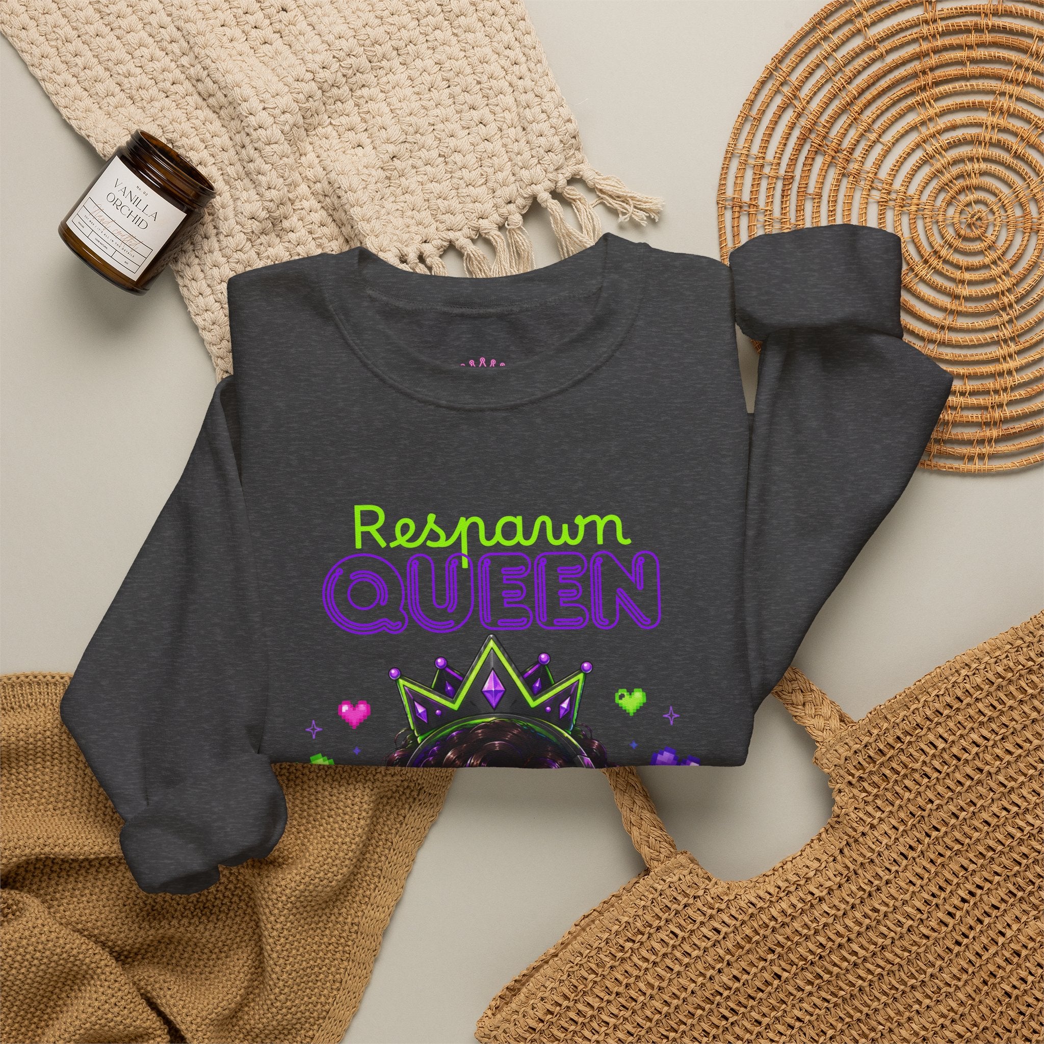 Chibi Queen Sprite Cozy Sweatshirt