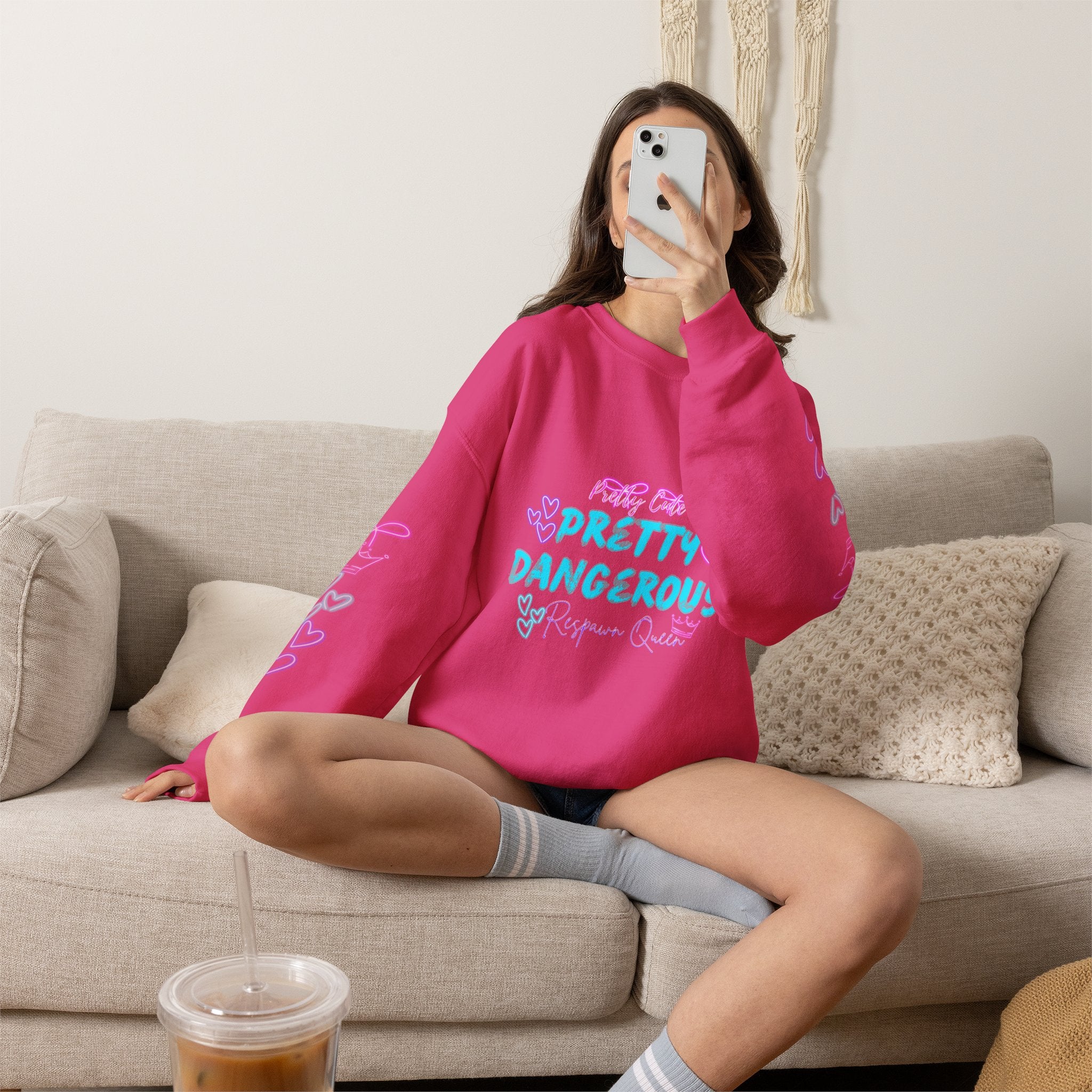 “Pretty Cute” Cozy Sweatshirt