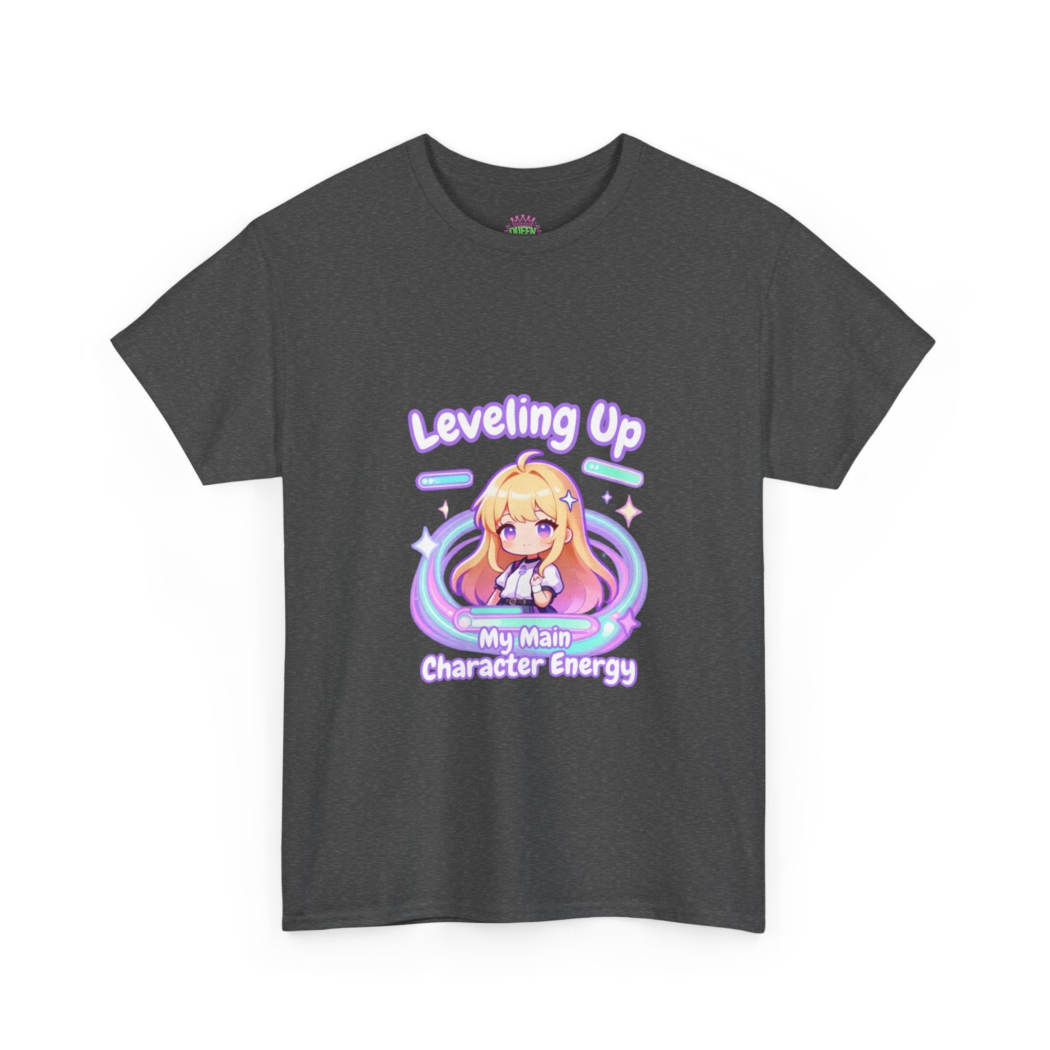 "Leveling Up" Unisex Heavy Cotton Tee