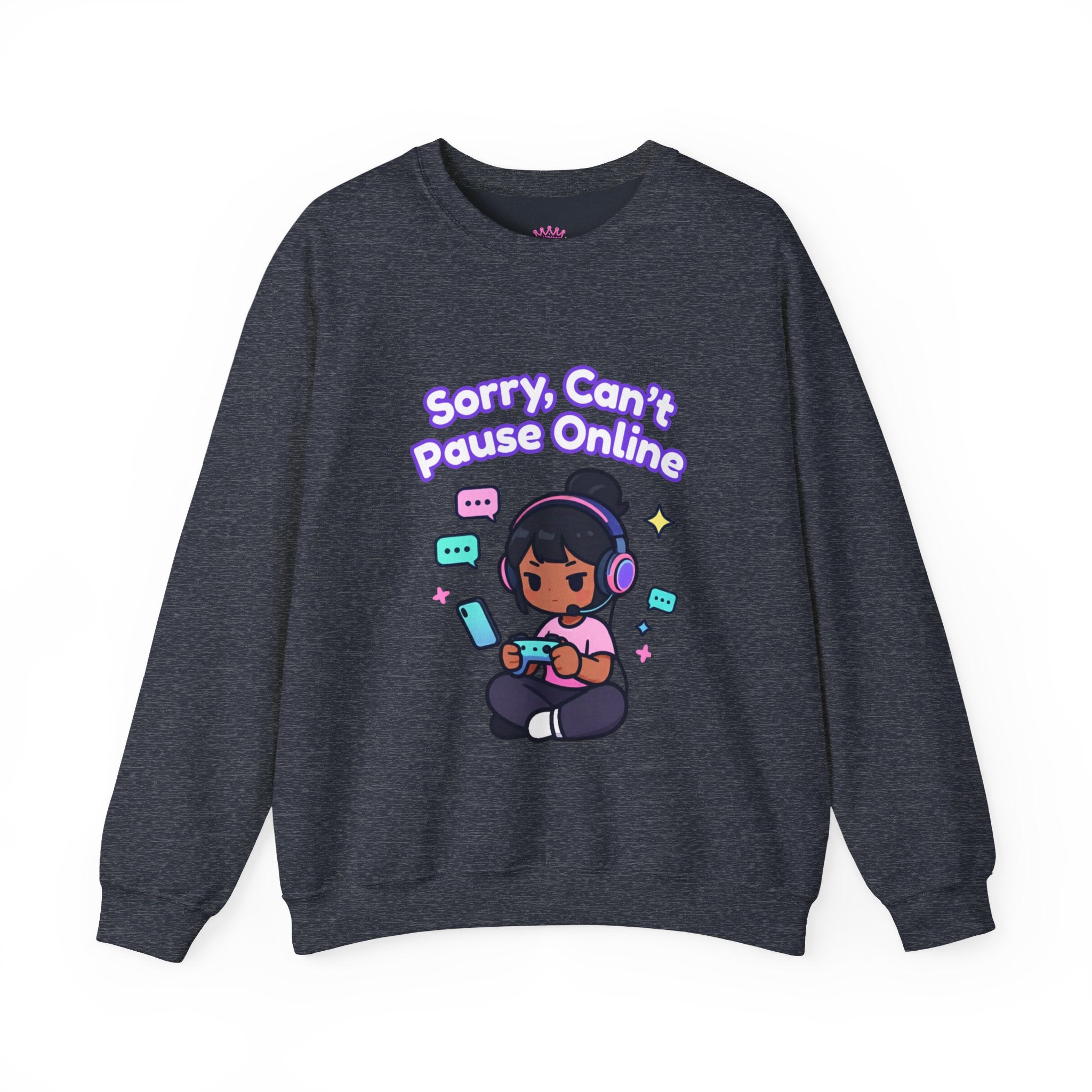 Sorry Can’t Pause Cozy Sweatshirt
