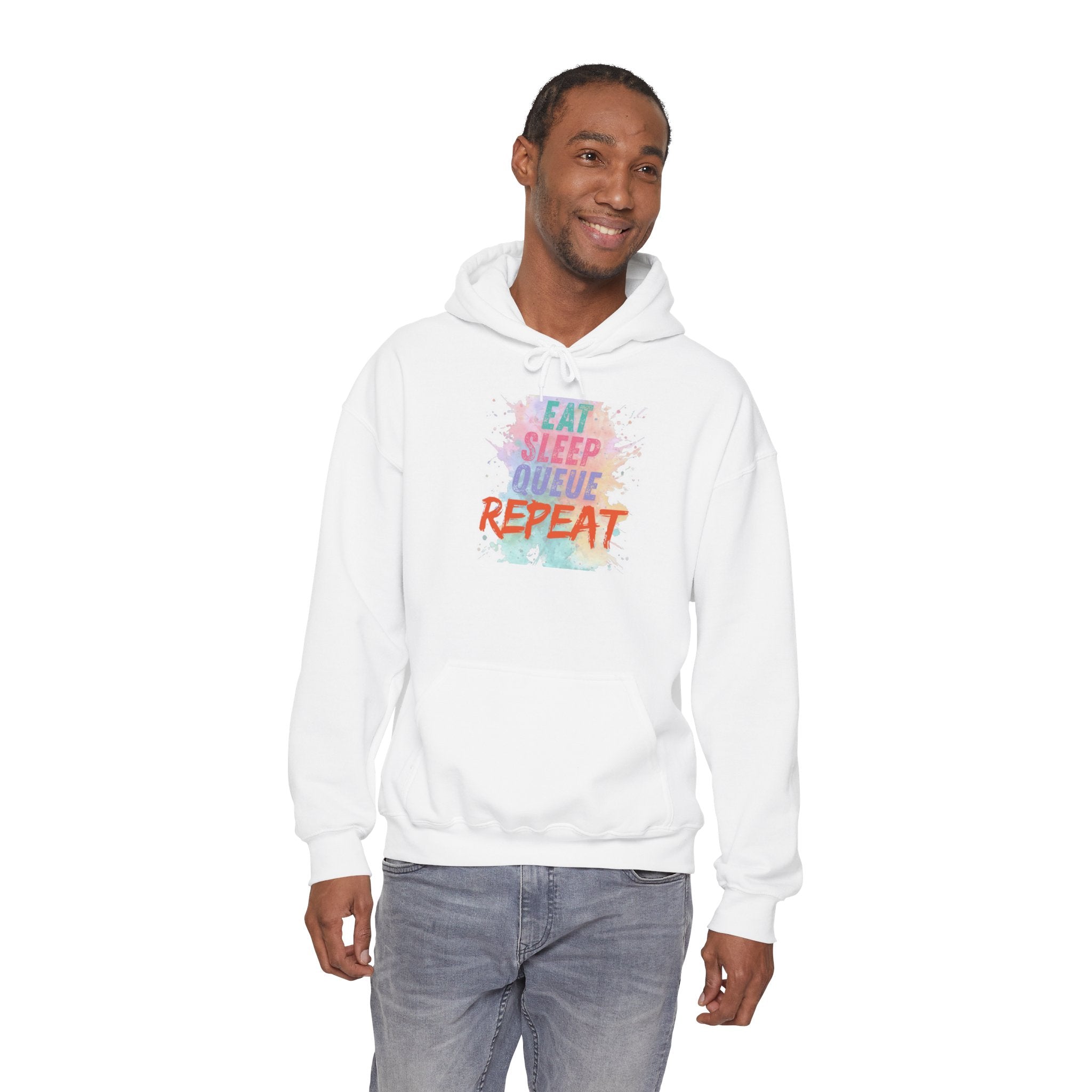 “Eat Sleep...” Cozy Hoodie