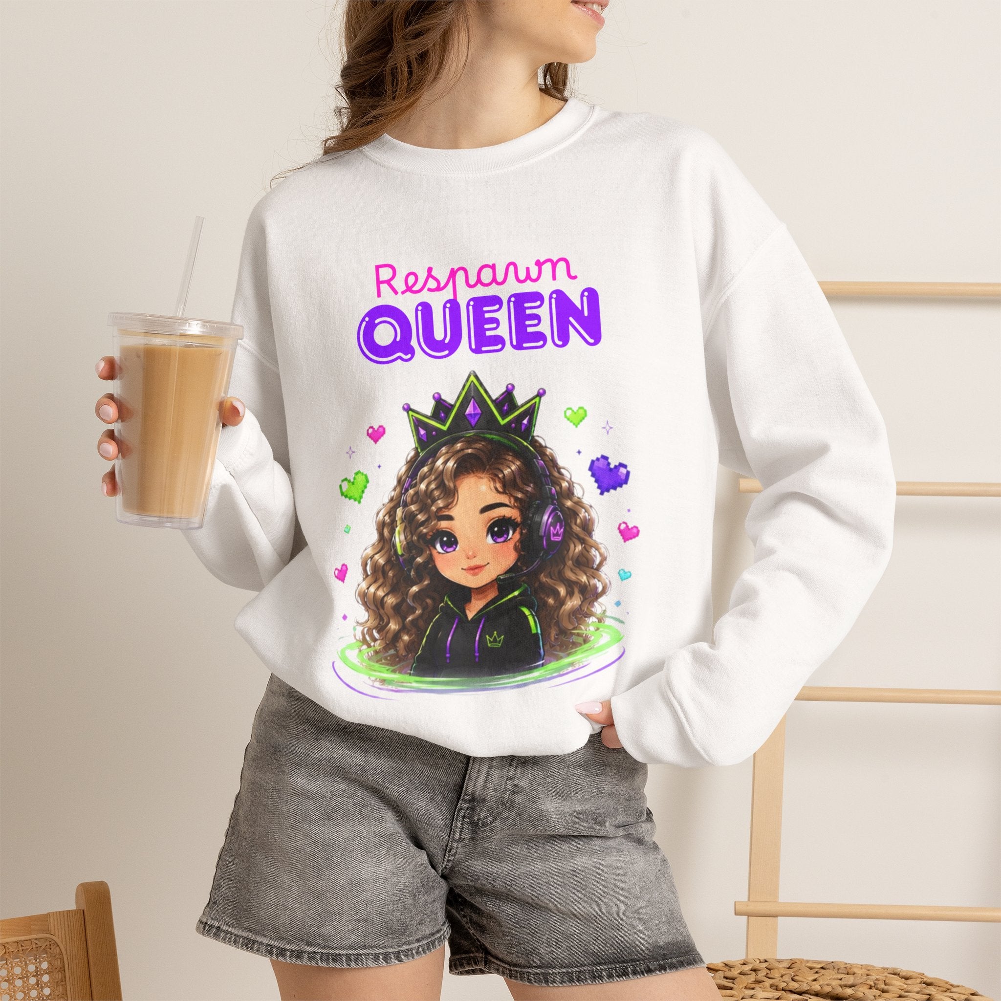Chibi Queen Poppy Cozy Sweatshirt