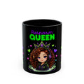 Chibi Queen Junie Black Mug