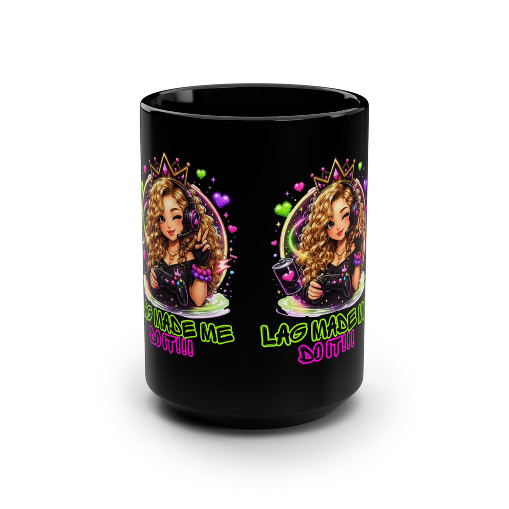 Lag Made Me Gamer Aria Mug